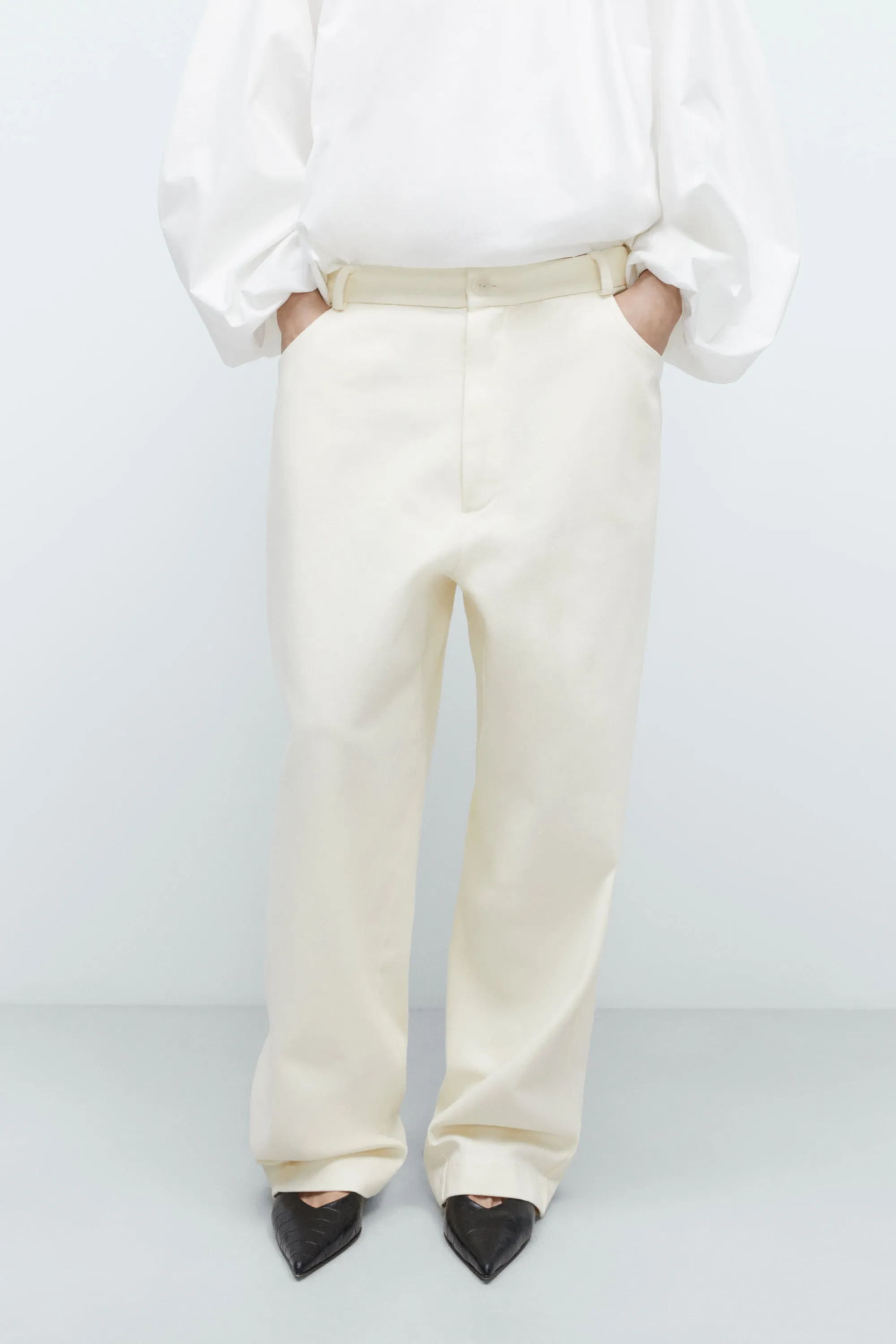 COTTON STRAIGHT PANTS sold by Cordera product image thumbnail 2