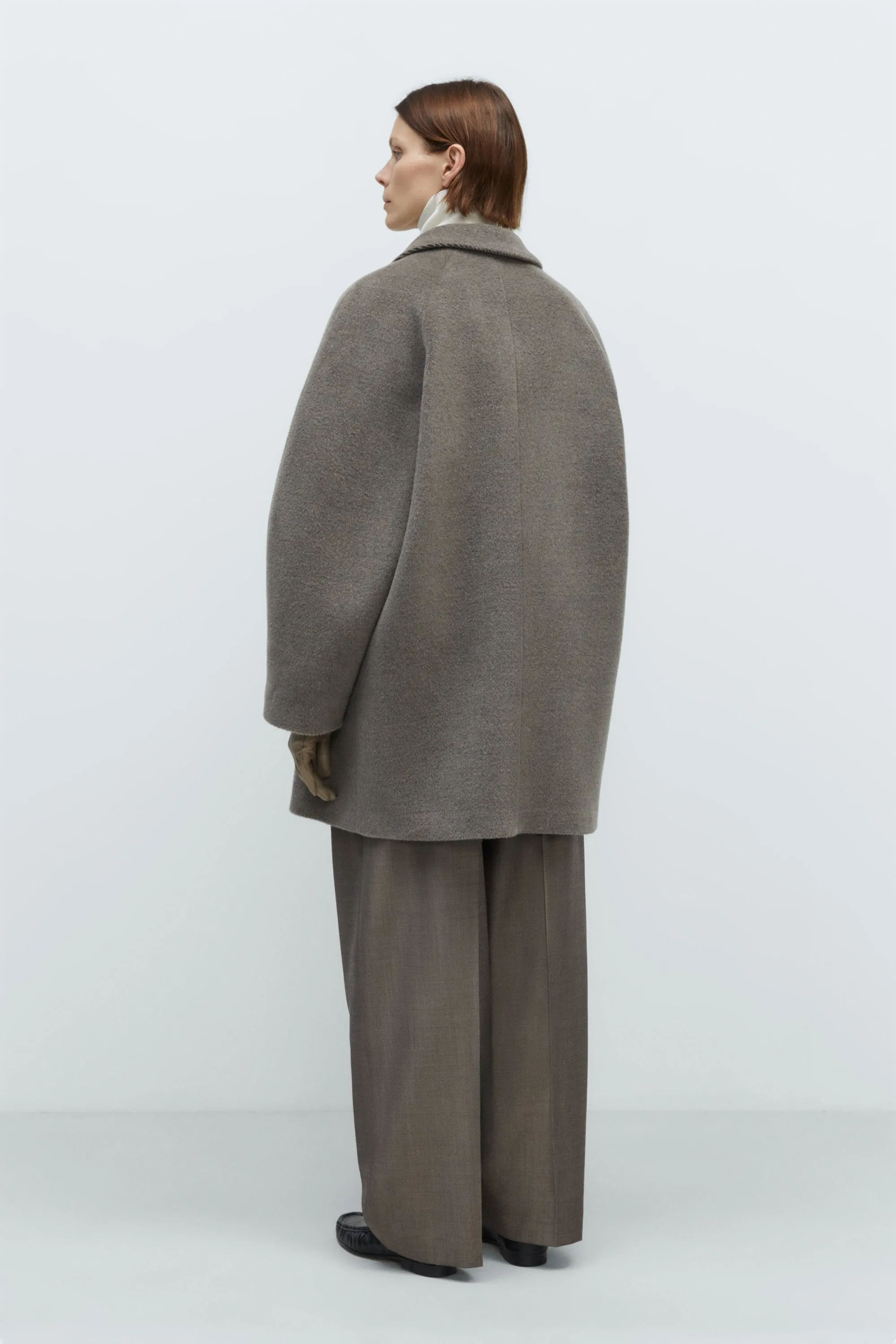DOUBLE-BREASTED WOOL COAT sold by Cordera product image thumbnail 3