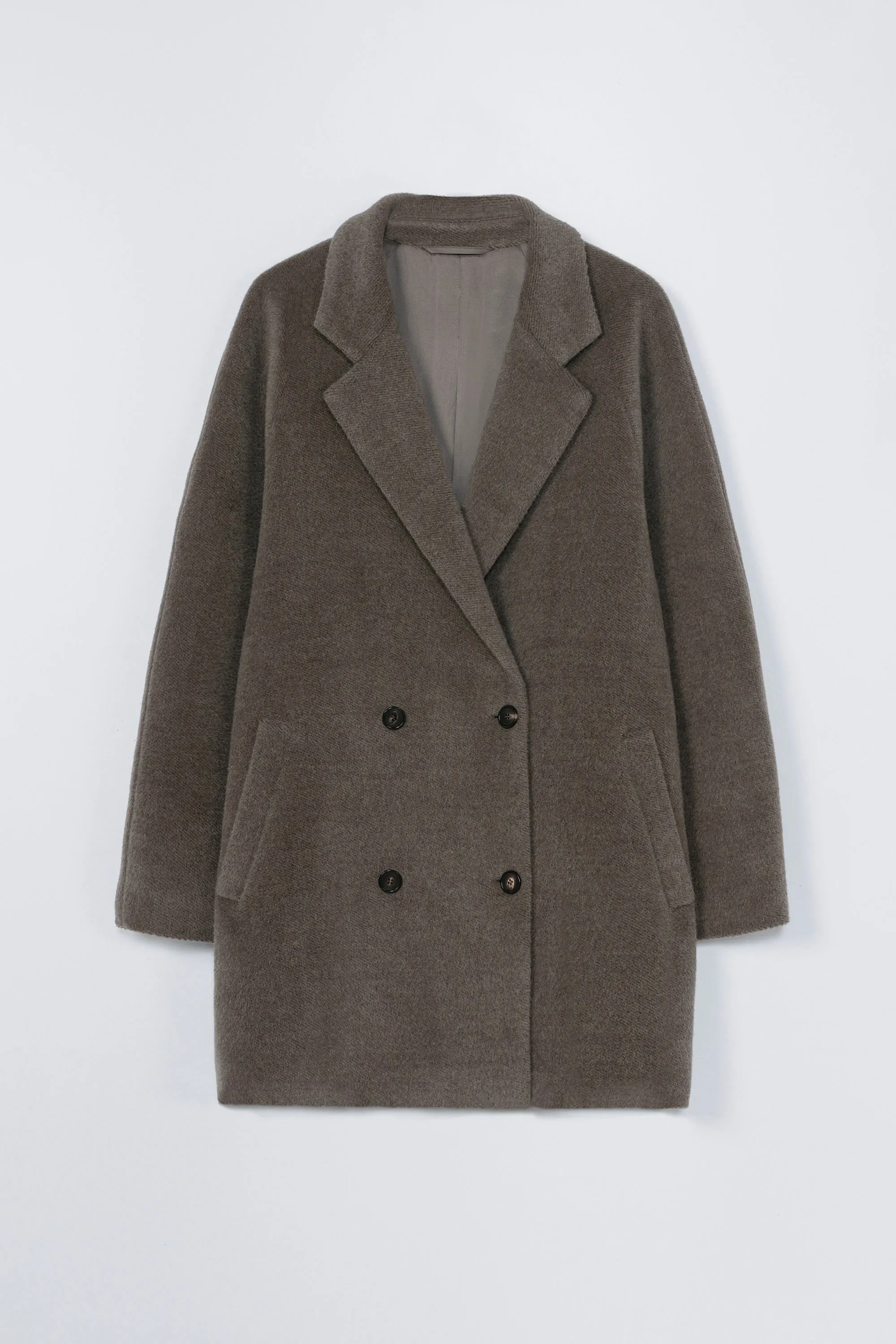 DOUBLE-BREASTED WOOL COAT sold by Cordera product image thumbnail 4
