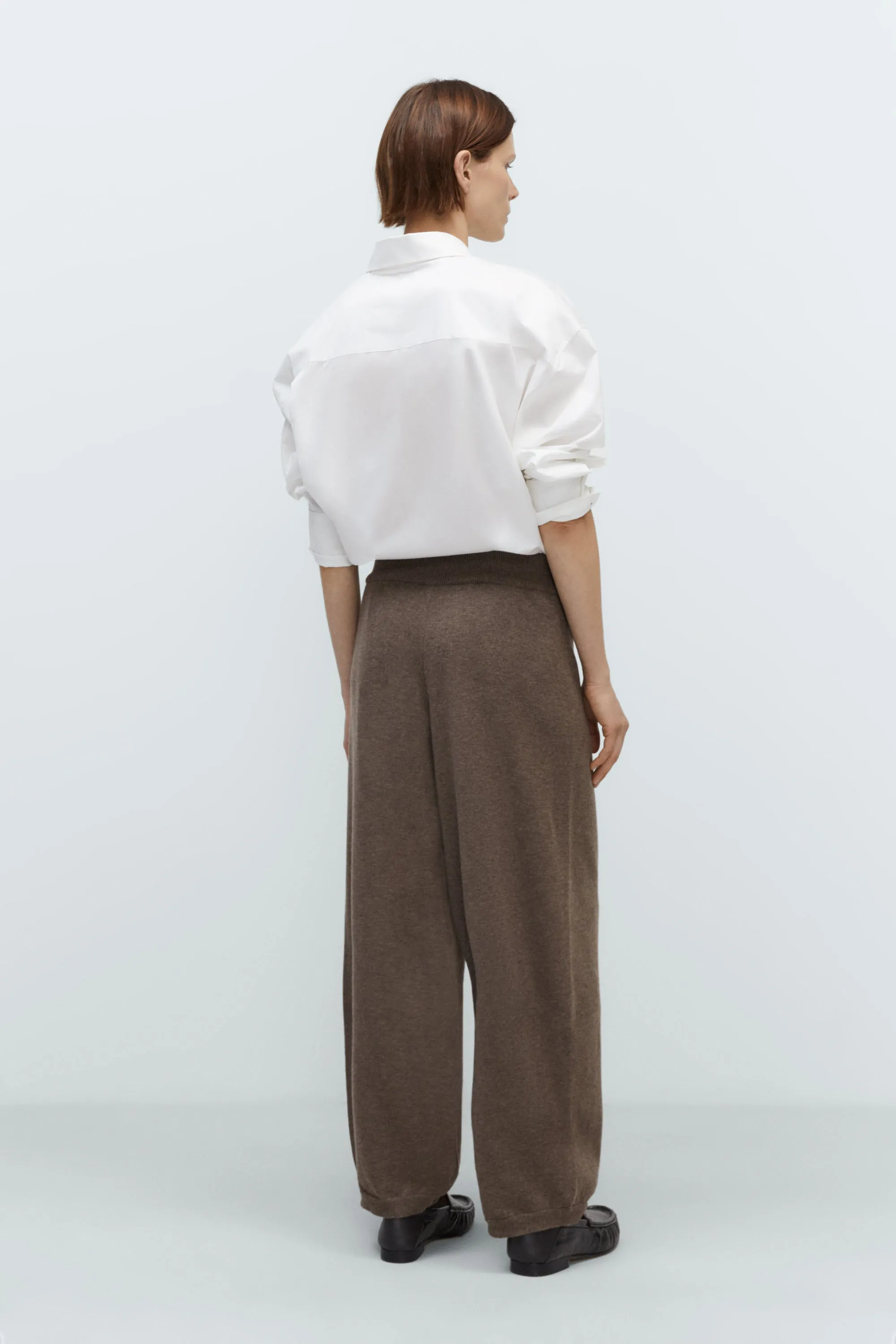 MERINO WOOL CURVED PANTS sold by Cordera product image thumbnail 3