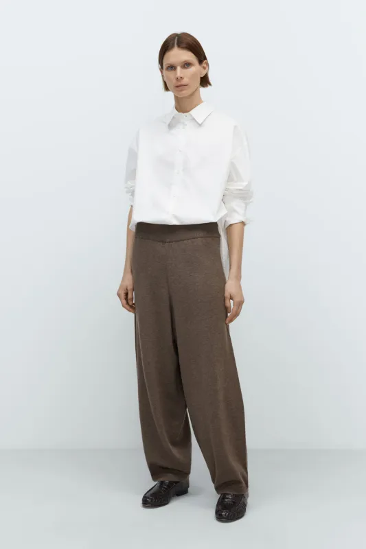 MERINO WOOL CURVED PANTS sold by Cordera