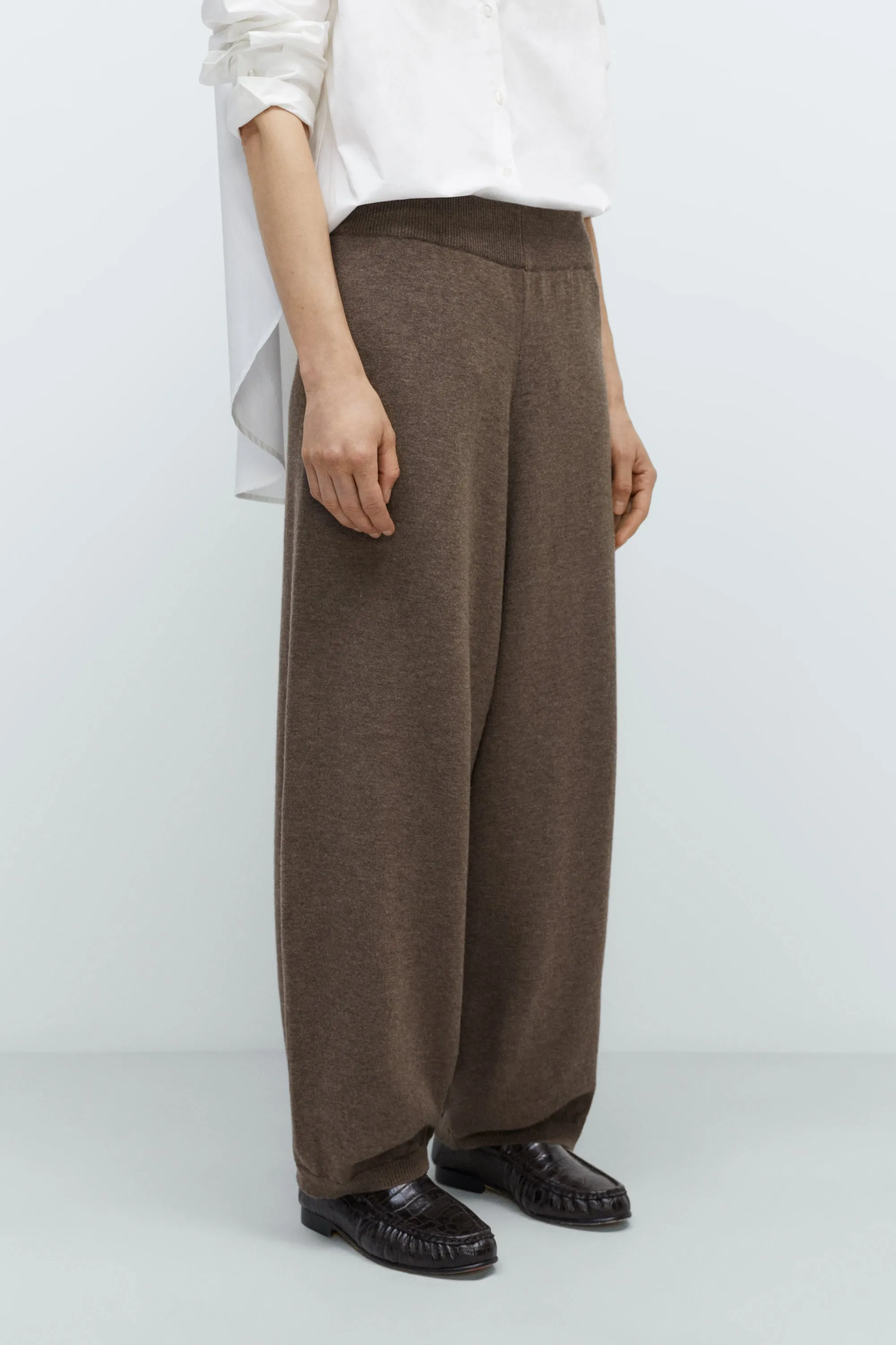 MERINO WOOL CURVED PANTS sold by Cordera product image thumbnail 2