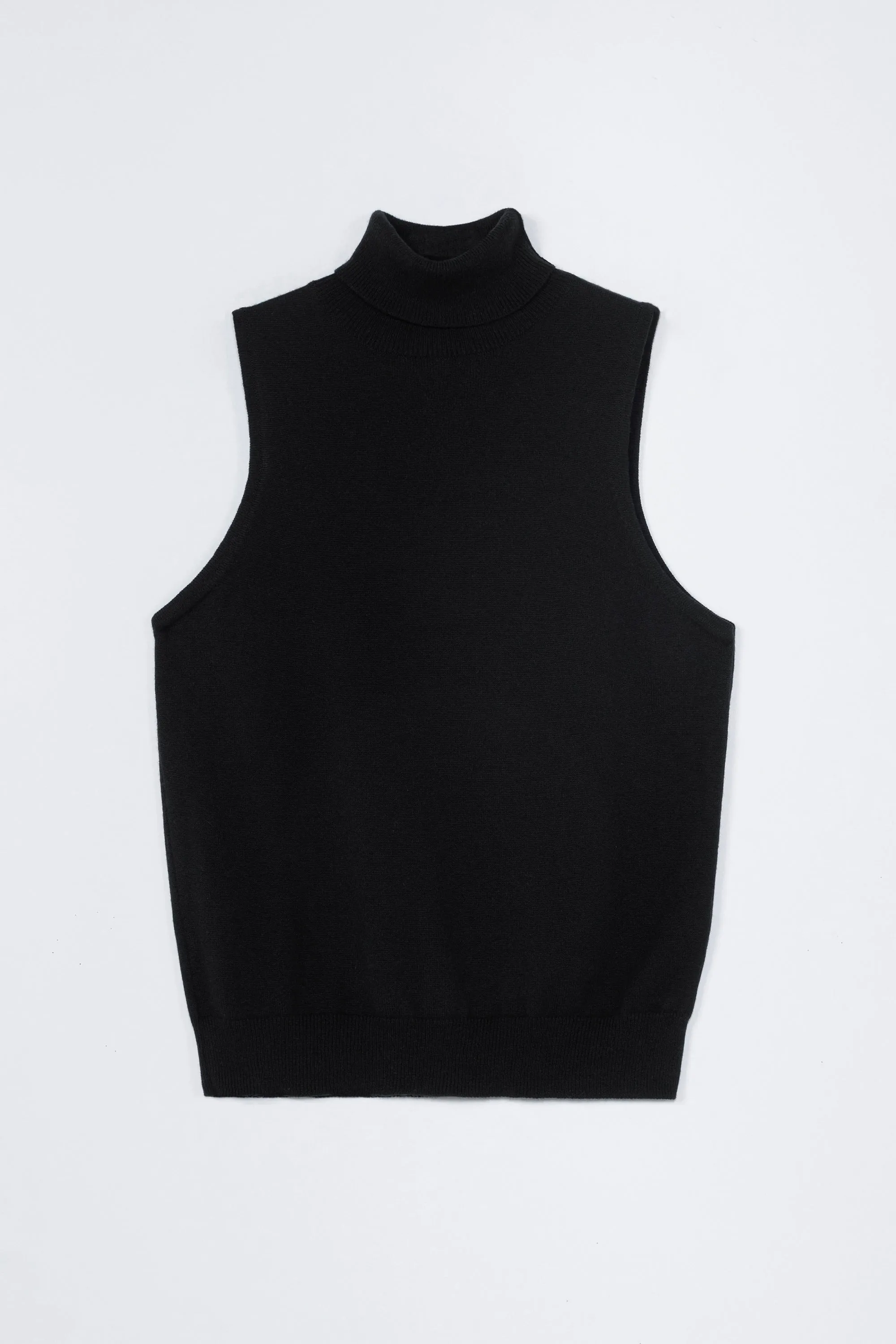 MERINO WOOL TURTLENECK VEST sold by Cordera product image thumbnail 4