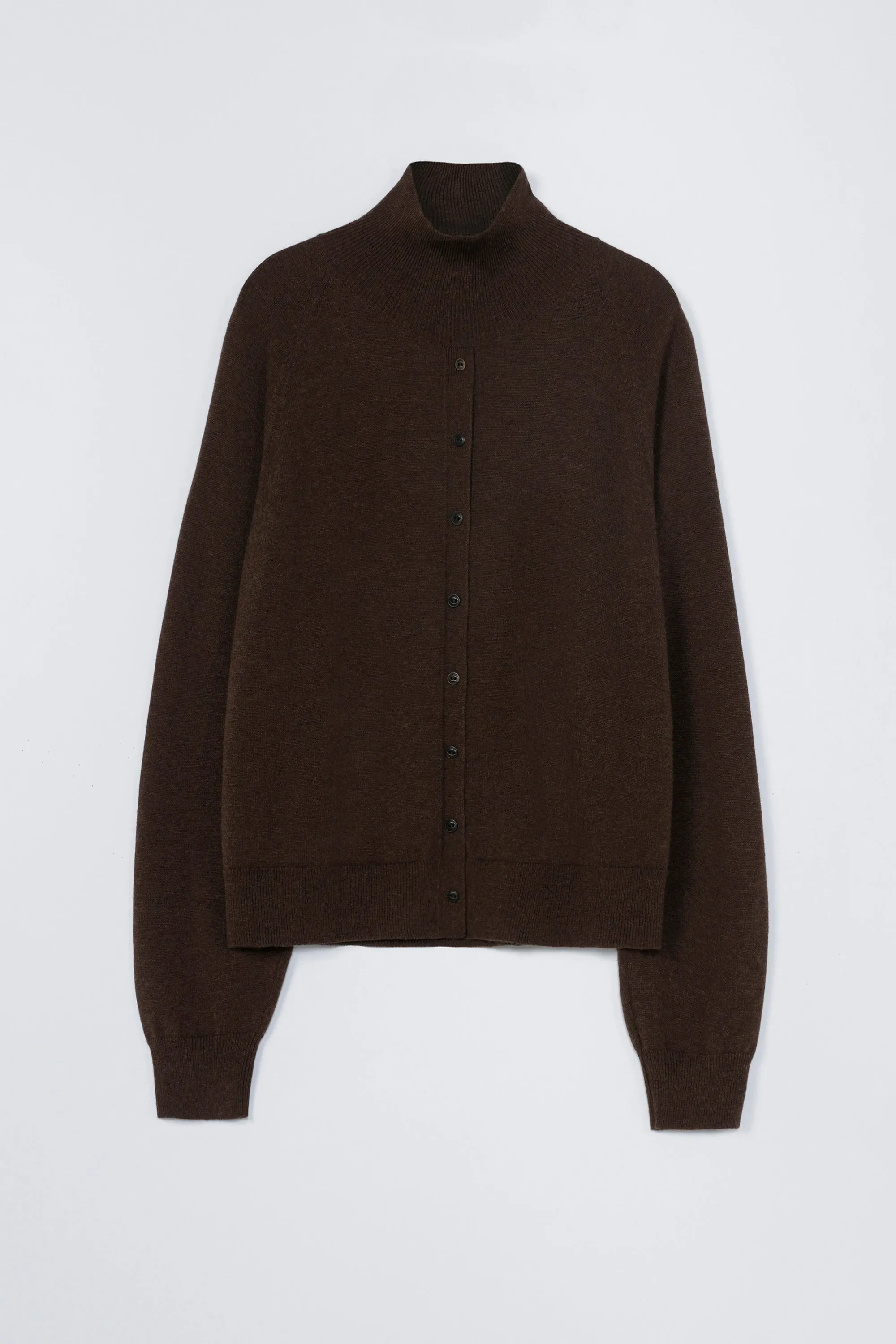 MERINO WOOL BUTTONED SWEATER sold by Cordera product image thumbnail 4