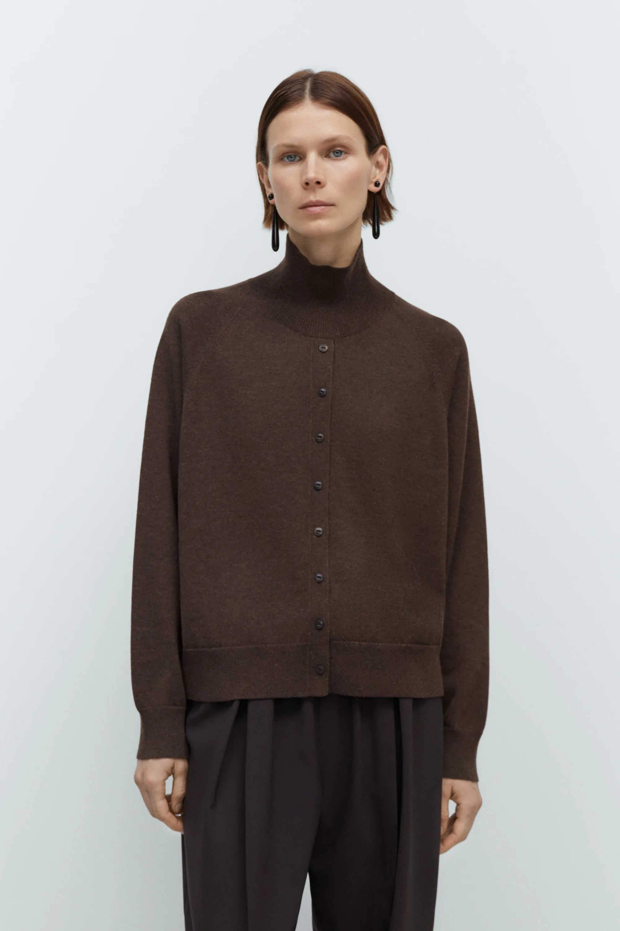 MERINO WOOL BUTTONED SWEATER sold by Cordera product image thumbnail 2