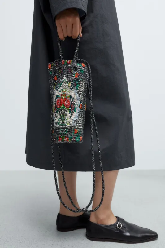 HANDMADE BEADED BAG CAMELIA sold by Cordera