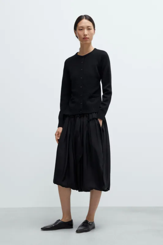 MERINO WOOL OPEN-BACK CARDIGAN sold by Cordera