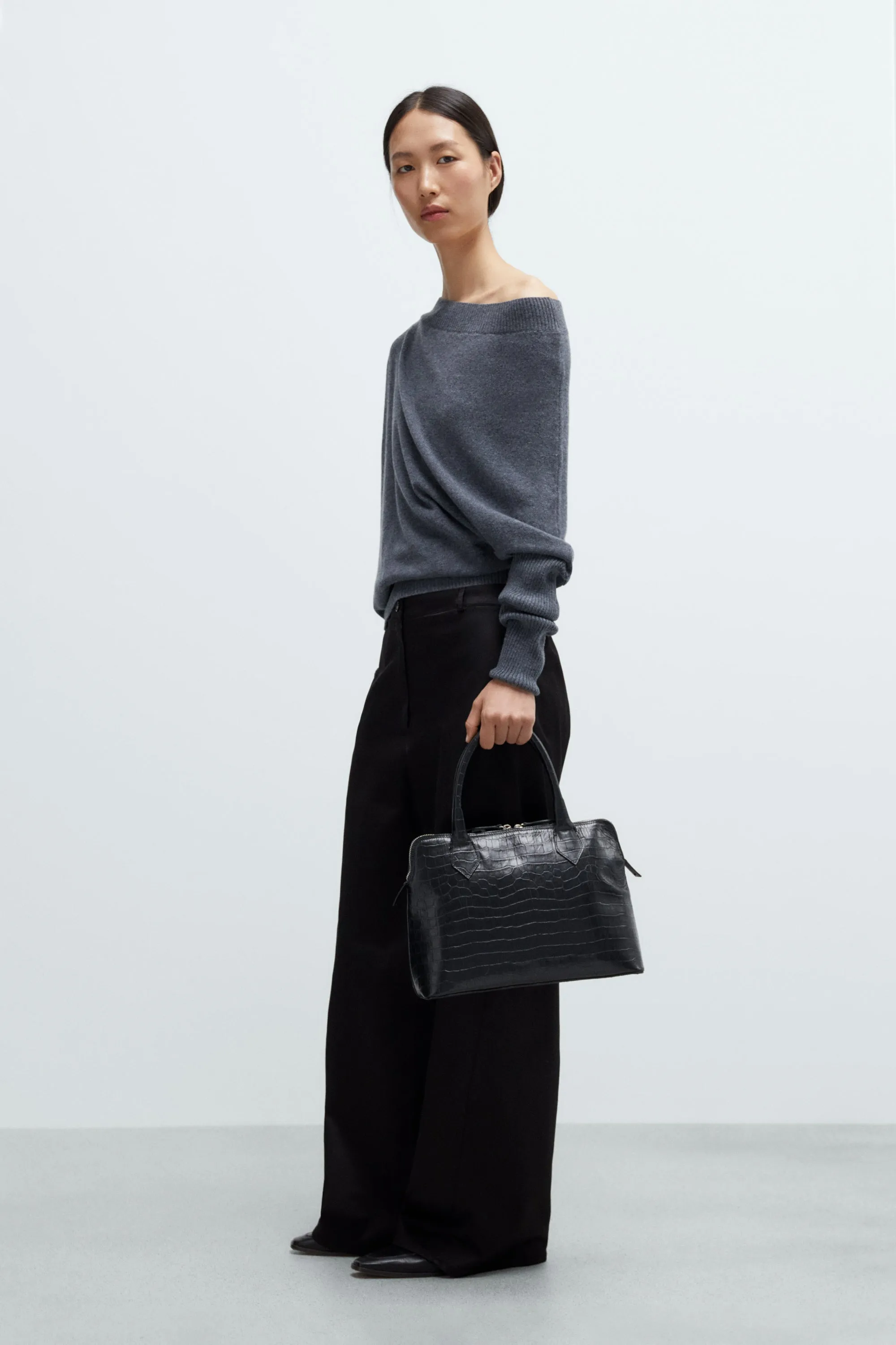 MERINO WOOL OFF-SHOULDER SWEATER sold by Cordera product image thumbnail 3