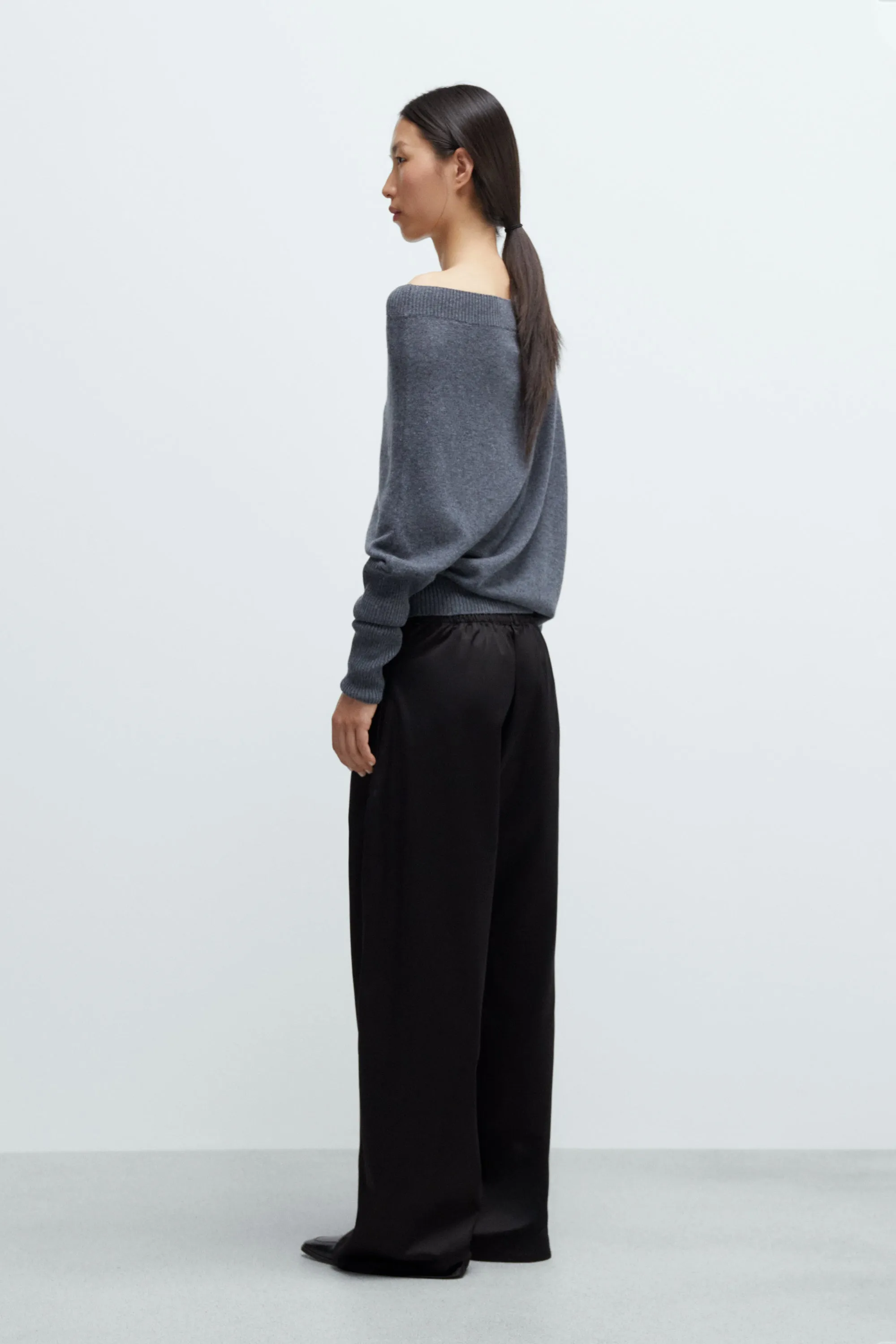 MERINO WOOL OFF-SHOULDER SWEATER sold by Cordera product image thumbnail 4
