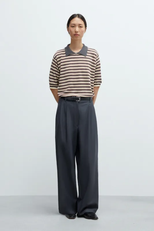 ORGANIC COTTON STRIPED POLO sold by Cordera