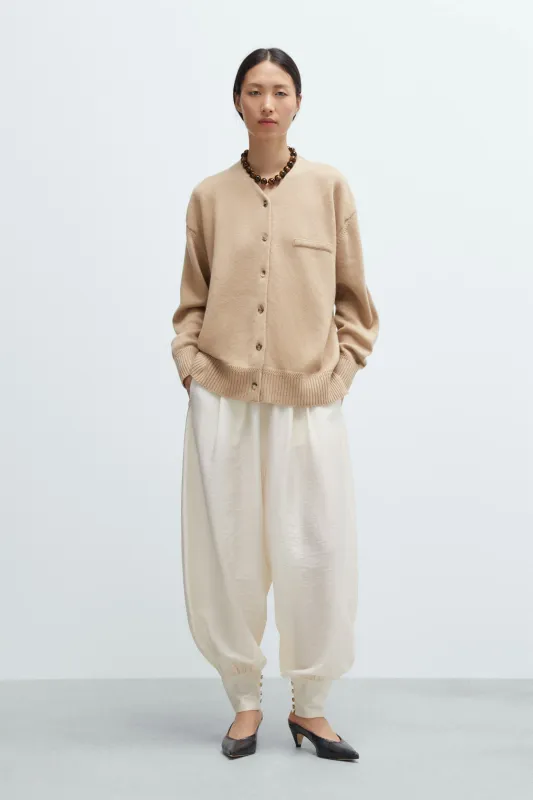 MERINO WOOL CARDIGAN made by Cordera