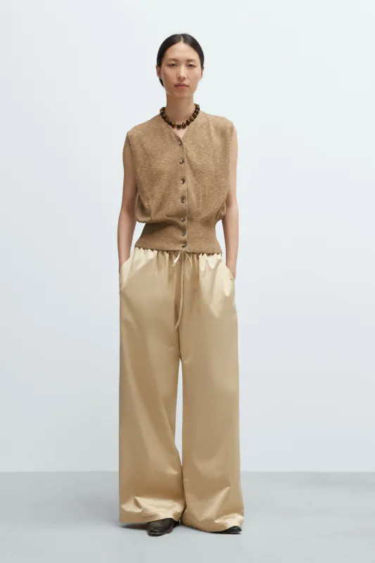 FLECKED COTTON WAISTCOAT sold by Cordera