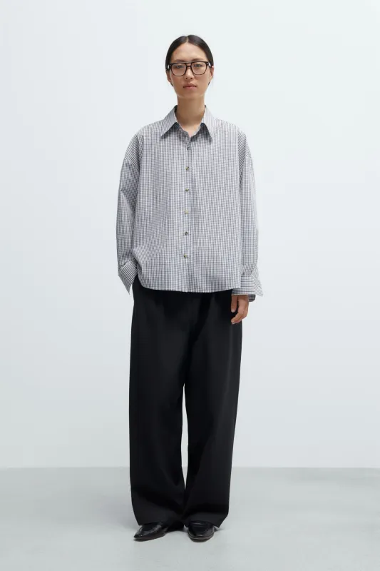 OVERSIZED SHIRT VICHY sold by Cordera