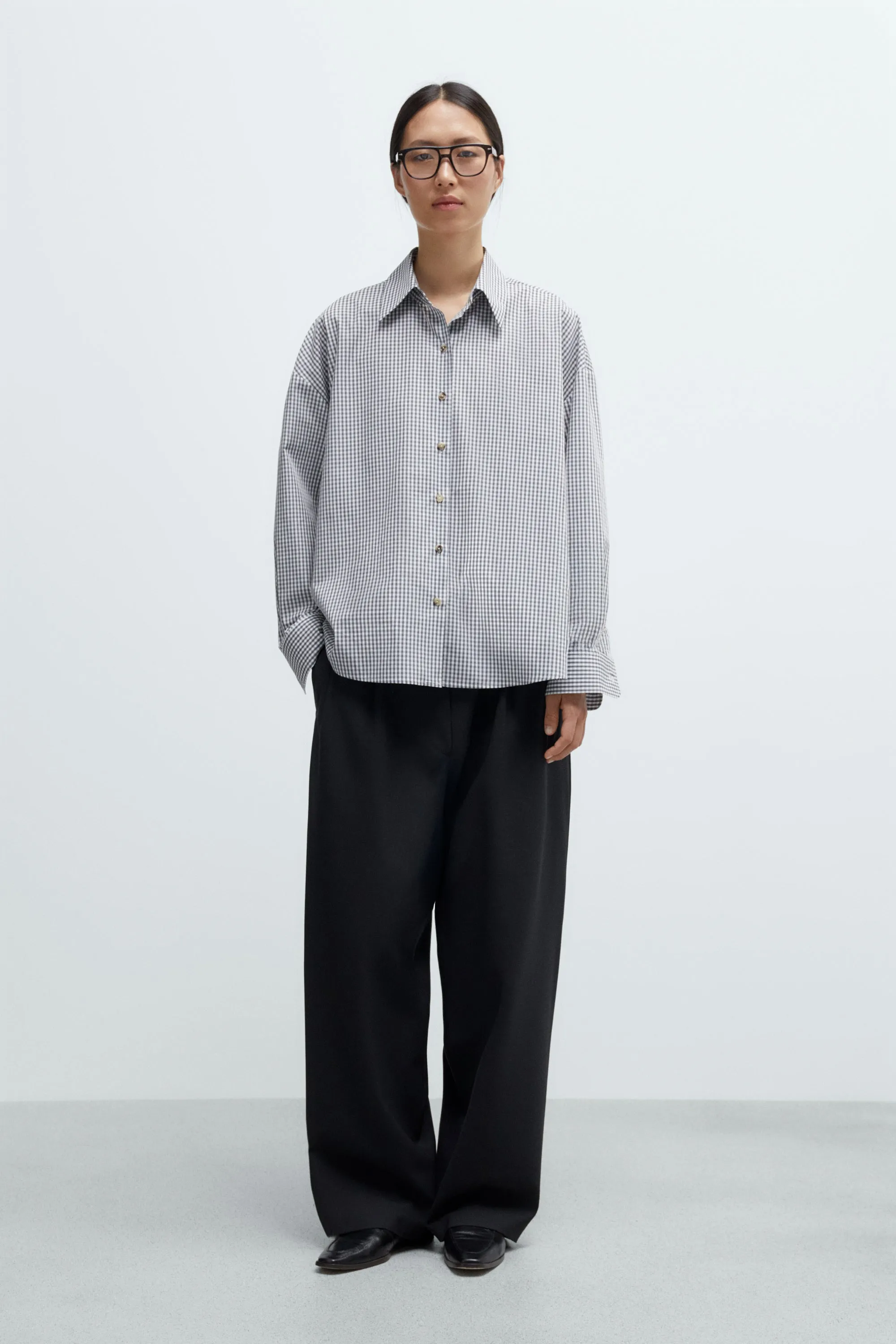OVERSIZED SHIRT VICHY sold by Cordera