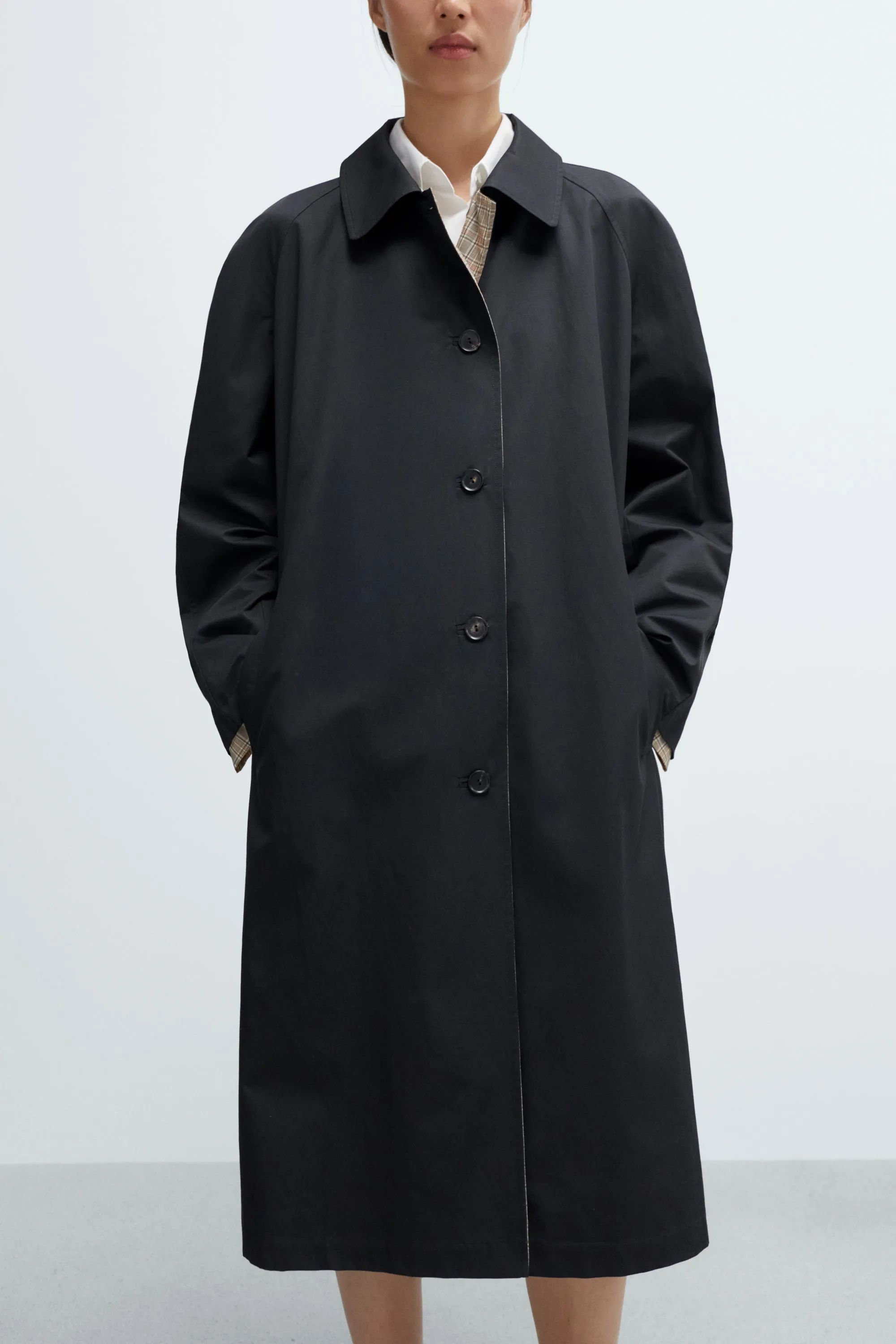 REVERSIBLE TRENCH COAT sold by Cordera product image thumbnail 3