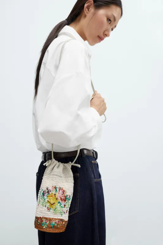 HANDMADE BEADED BAG CROCHET sold by Cordera