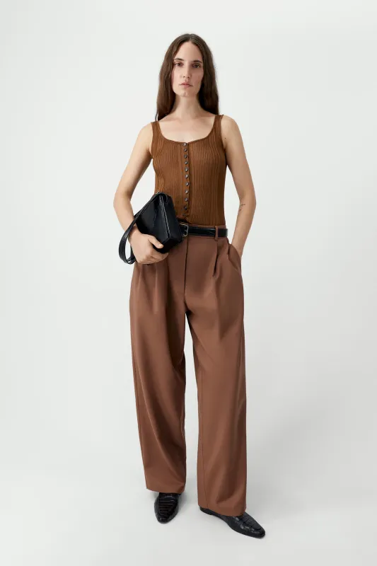 RIBBED TANK TOP made by Cordera