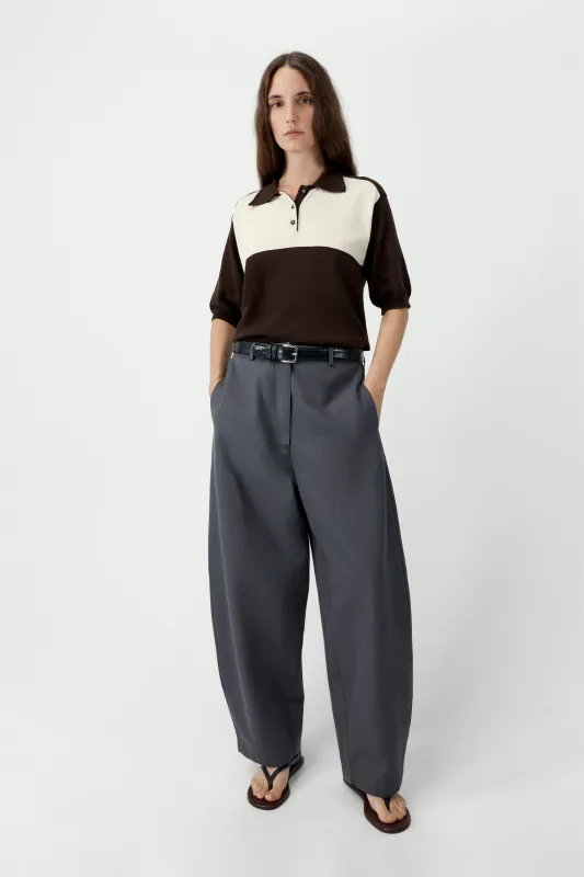 ORGANIC COTTON COLORBLOCK POLO made by Cordera