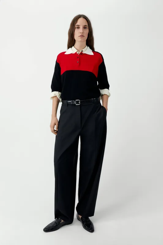 ORGANIC COTTON COLORBLOCK POLO made by Cordera