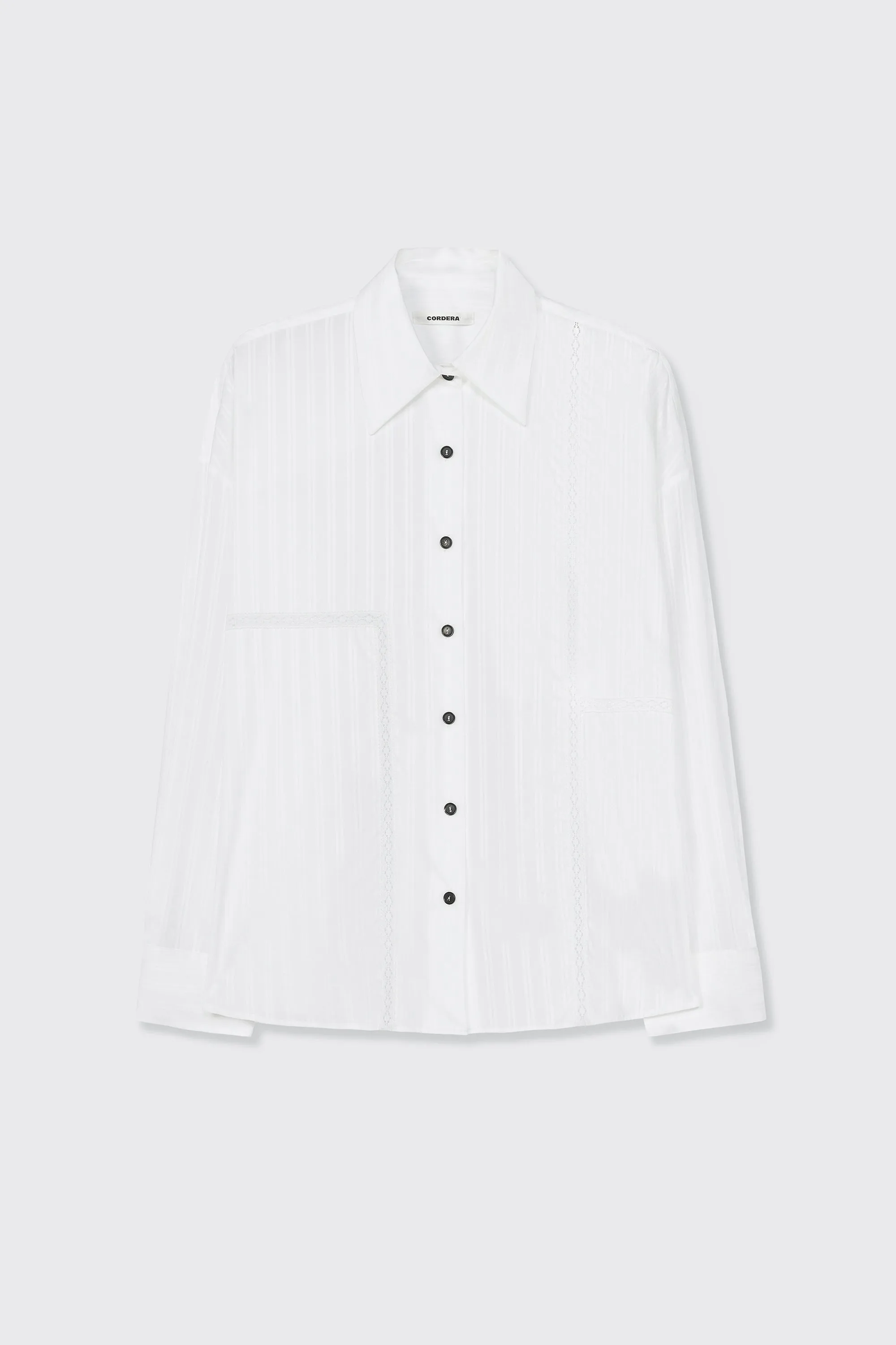 OVERSIZED LACE SHIRT sold by Cordera product image thumbnail 4