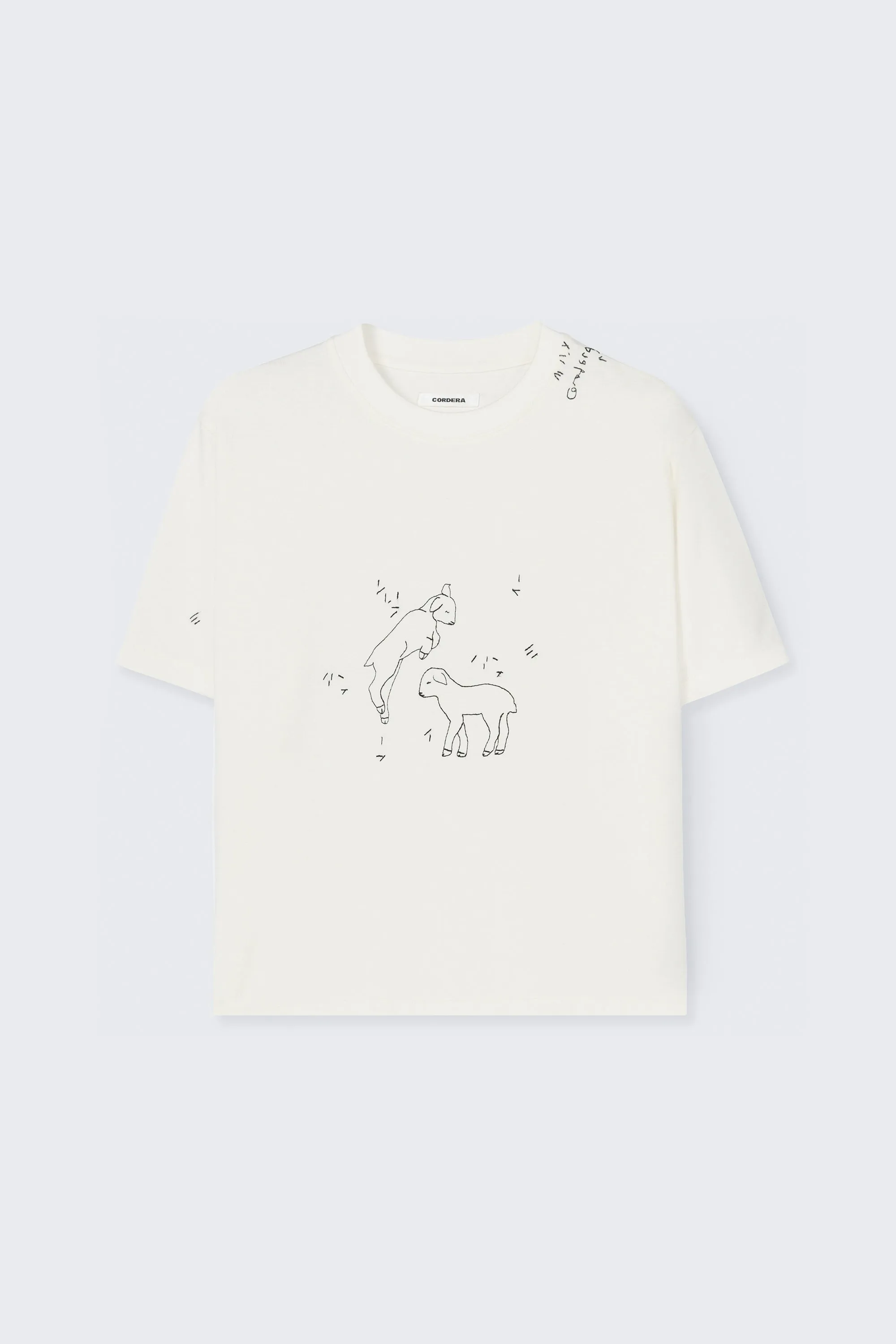 EMBROIDERED CORDERA T-SHIRT sold by Cordera product image thumbnail 5