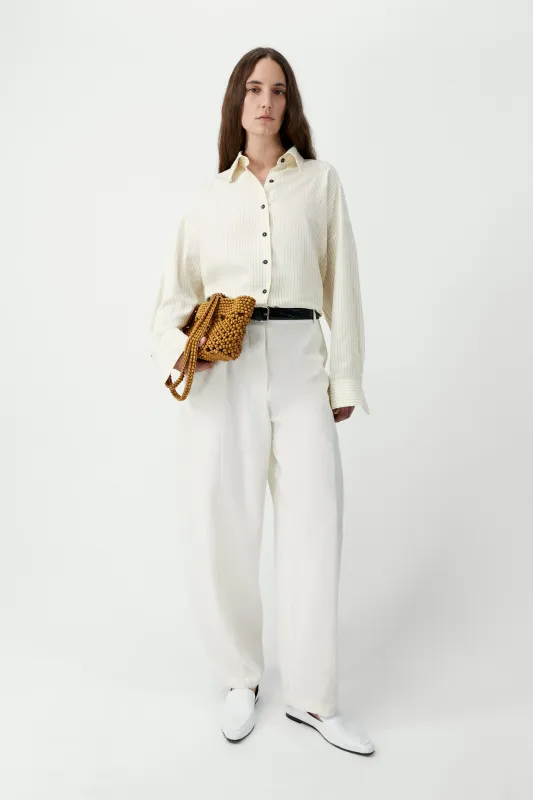 SILK BARREL PANTS made by Cordera