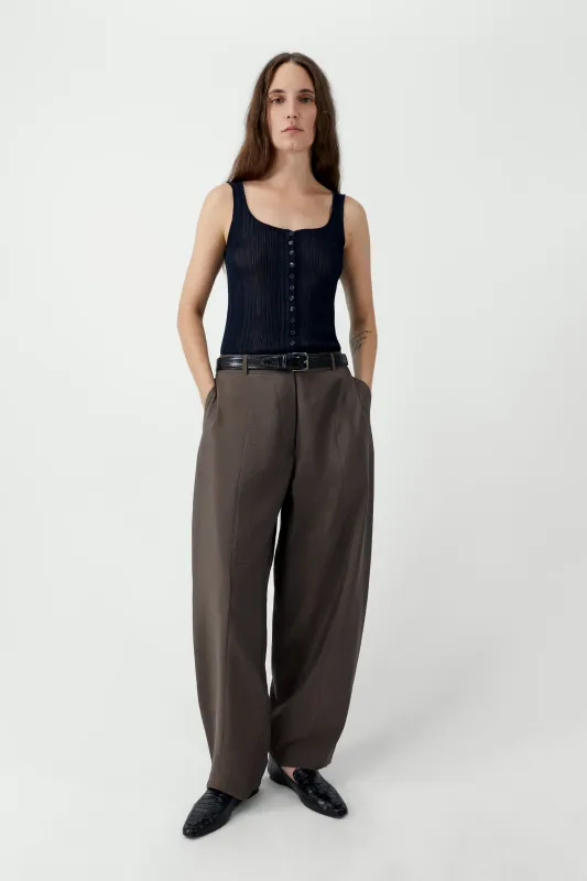 SILK BARREL PANTS made by Cordera