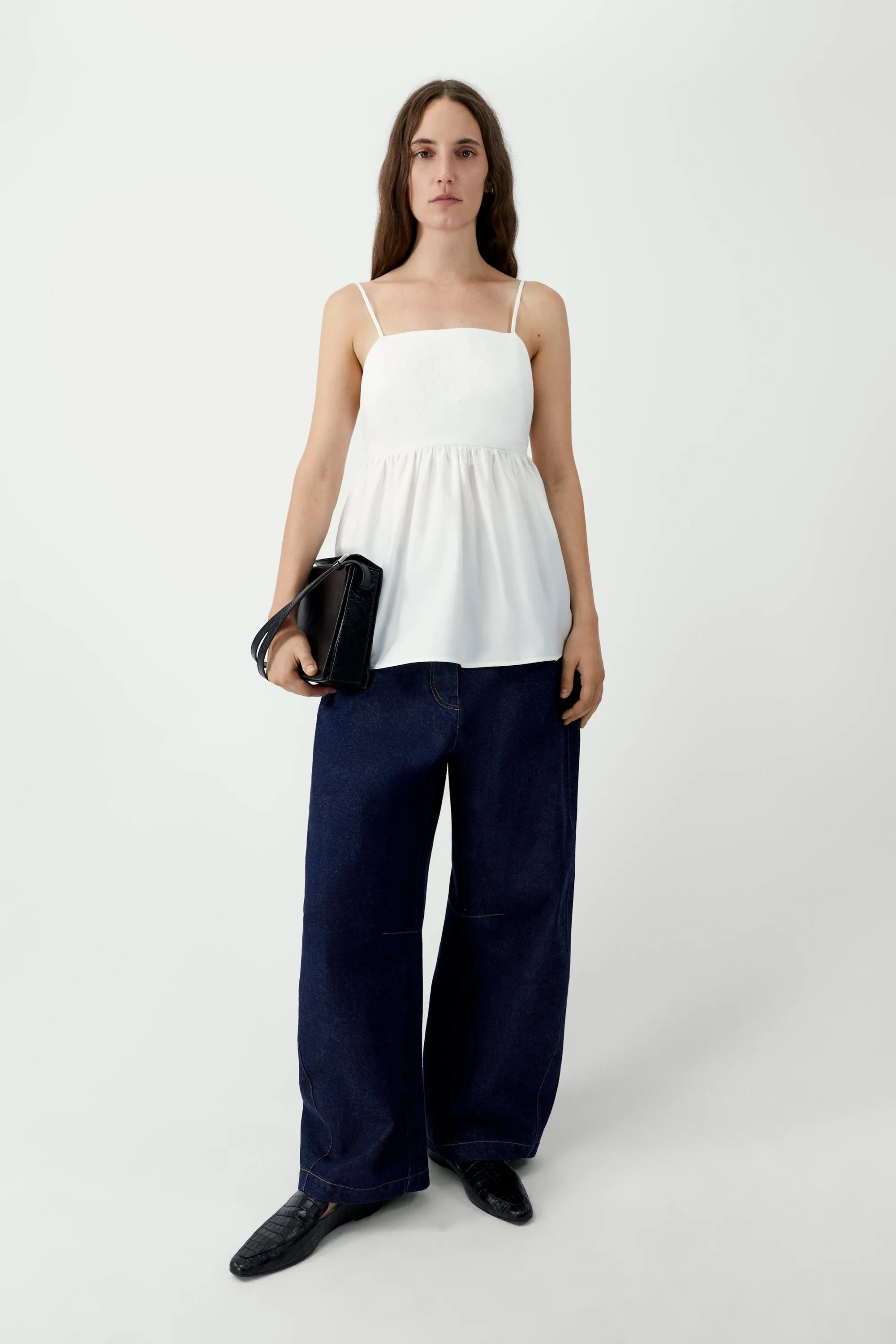 COTTON EMBROIDERED TOP sold by Cordera