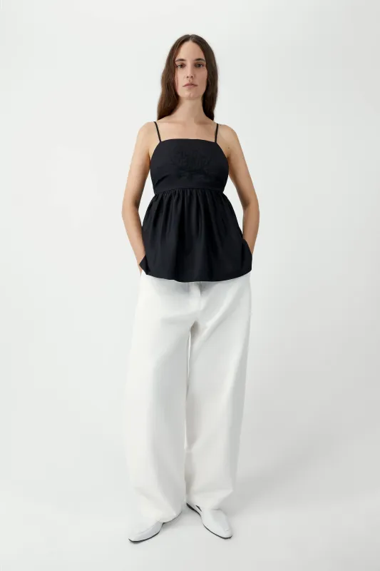 COTTON EMBROIDERED TOP made by Cordera