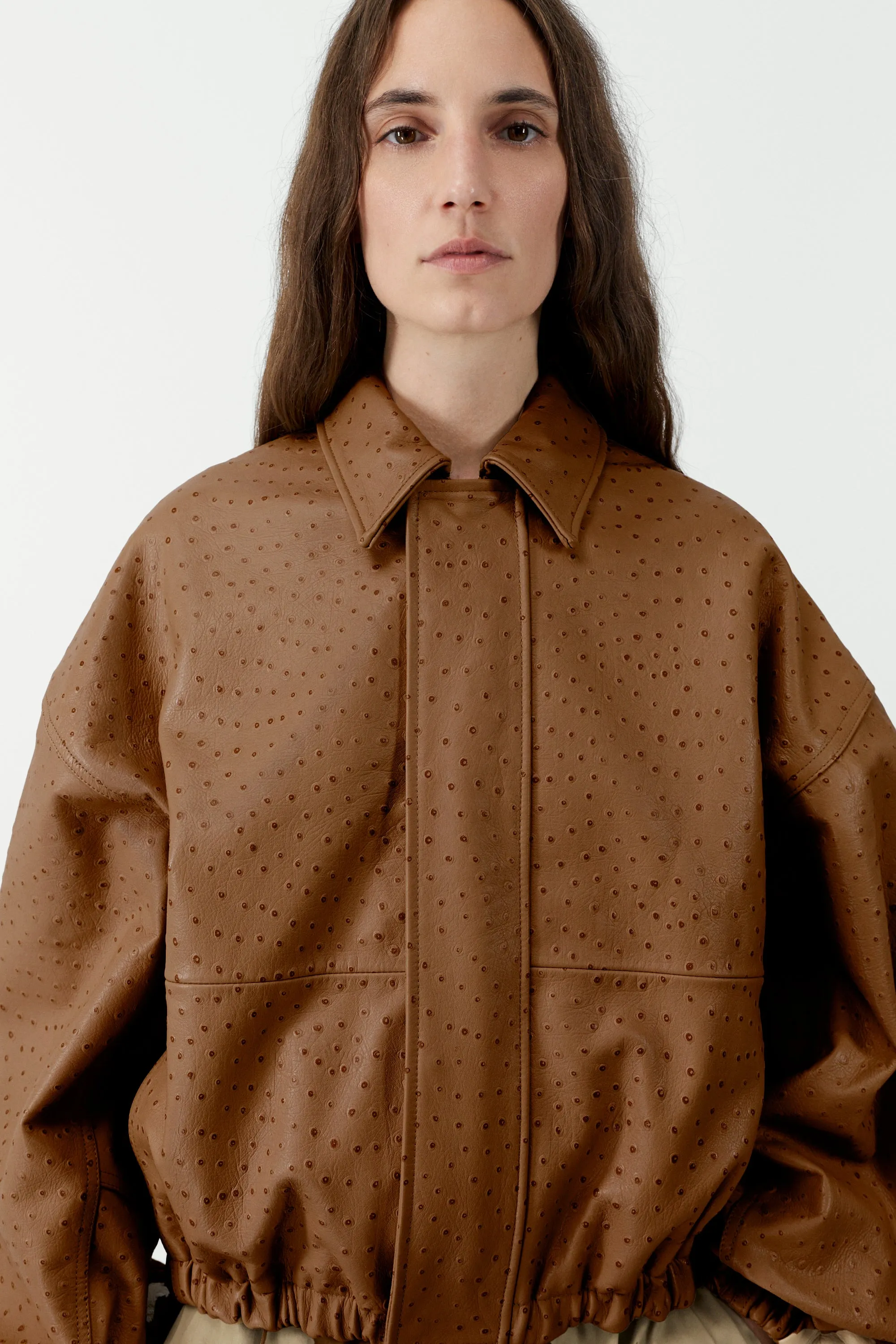 OSTRICH BOMBER JACKET sold by Cordera product image thumbnail 2