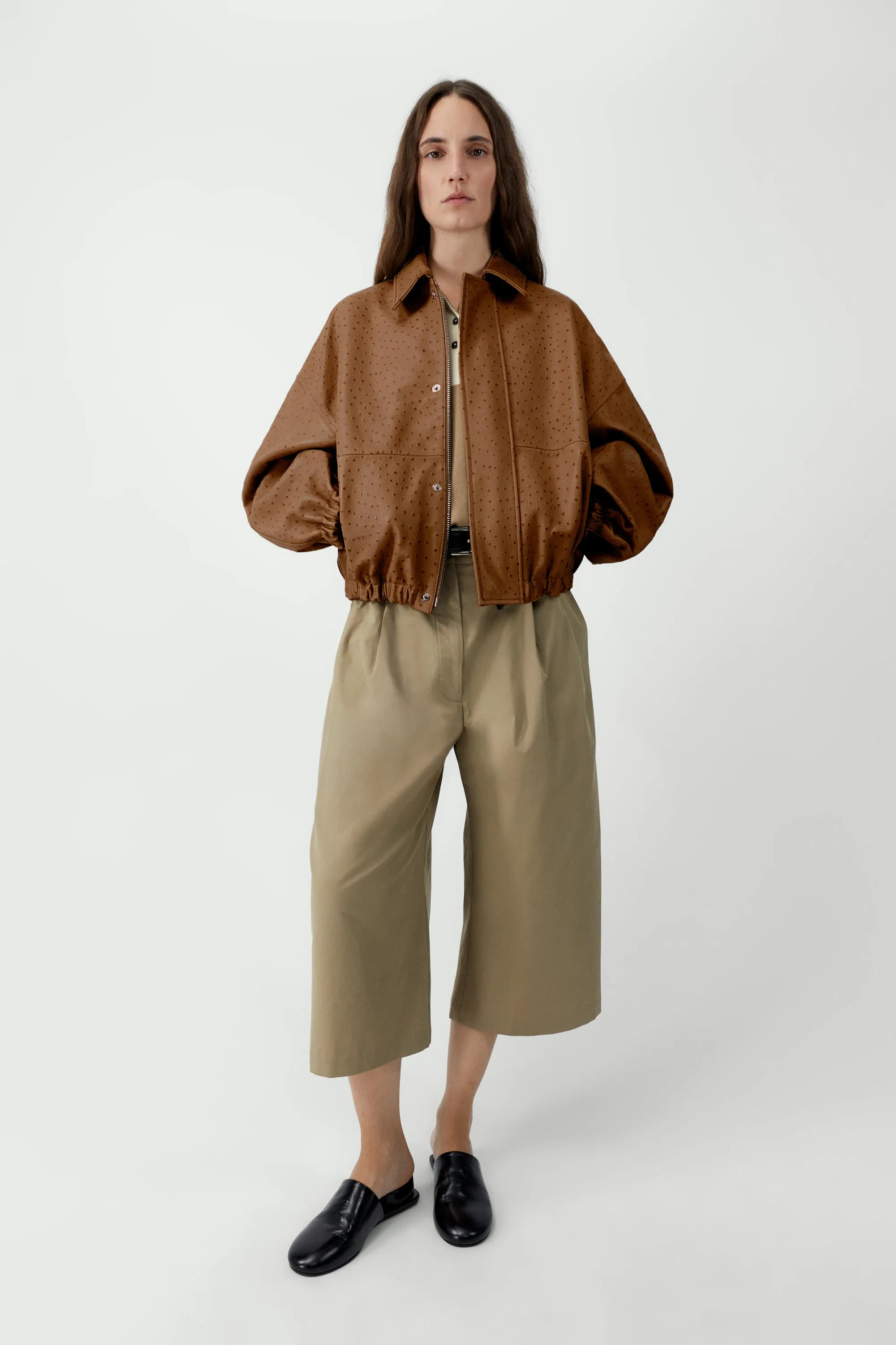 OSTRICH BOMBER JACKET sold by Cordera