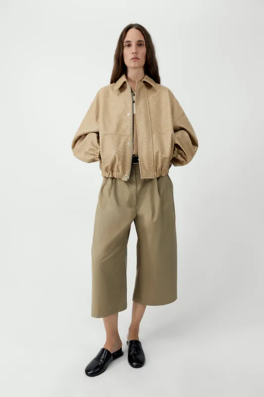 OSTRICH BOMBER JACKET made by Cordera