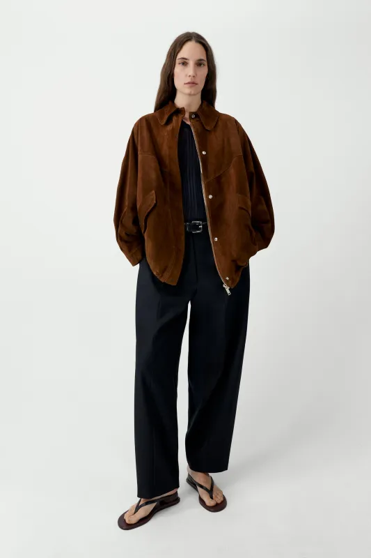 SUEDE BATWING JACKET made by Cordera