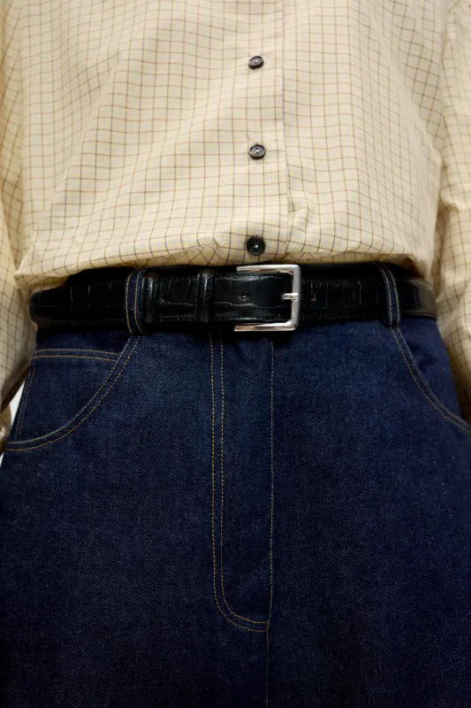 CLASSIC BELT CROCODILE made by Cordera