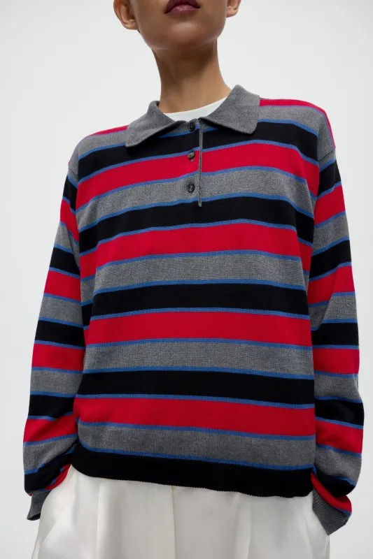 ORGANIC COTTON LONG-SLEEVE POLO made by Cordera