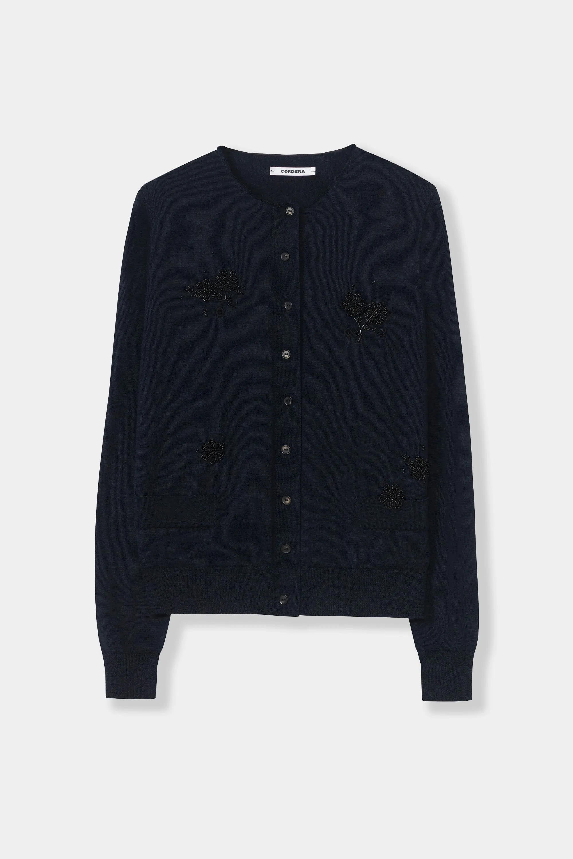 MERINO WOOL EMBELLISHED CARDIGAN sold by Cordera product image thumbnail 4