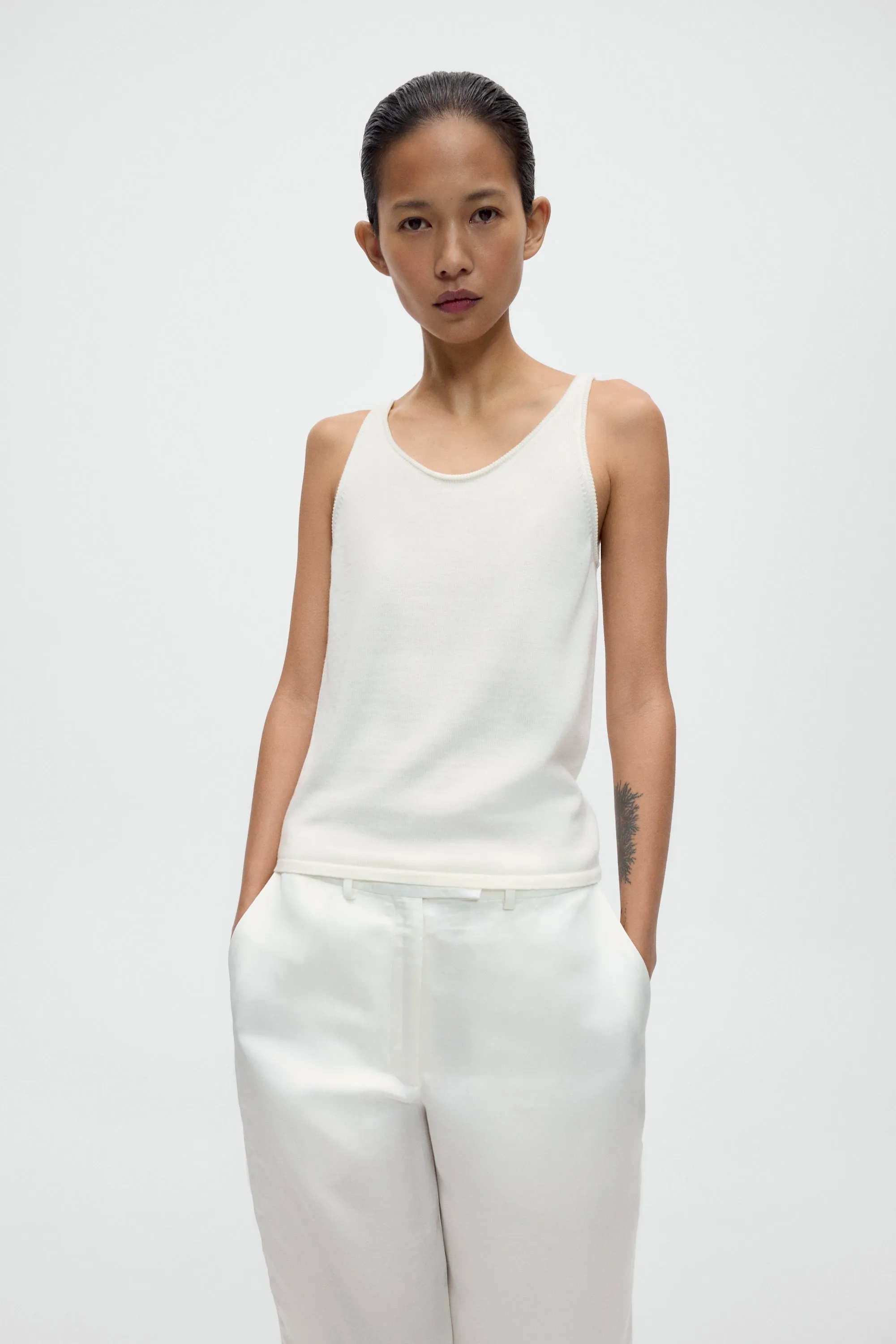 MERINO WOOL TANK TOP sold by Cordera