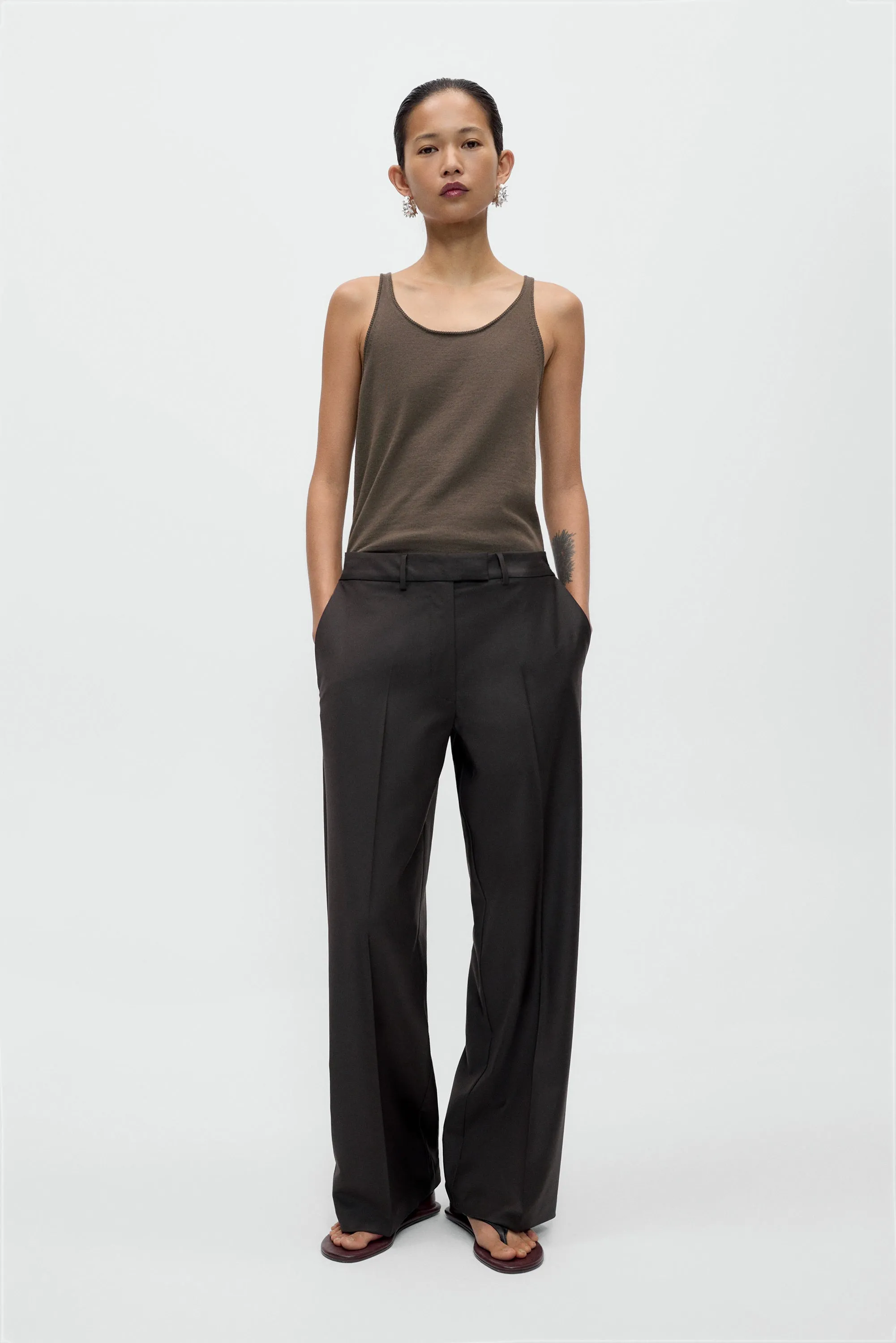 MERINO WOOL TANK TOP sold by Cordera product image thumbnail 2