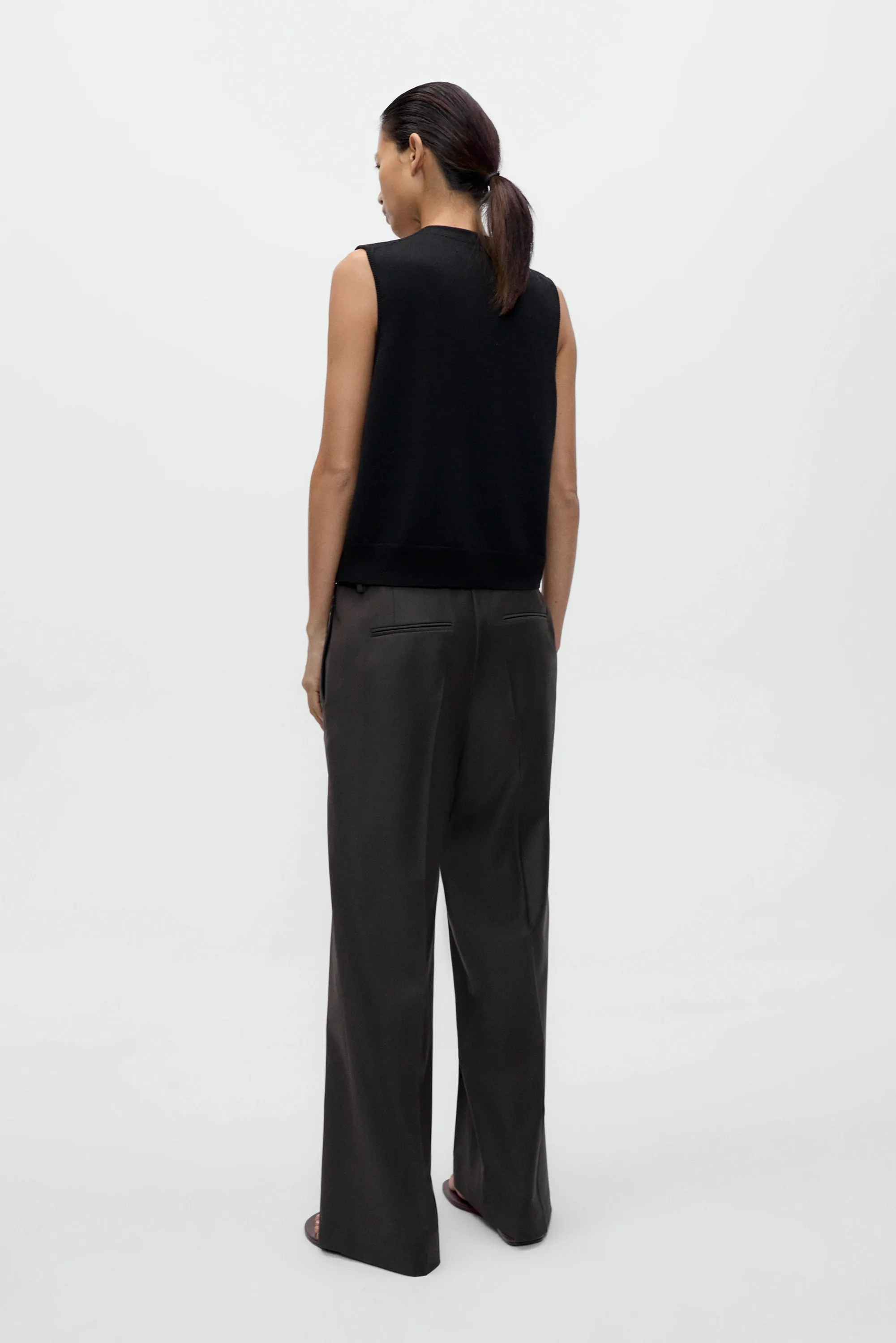 MERINO WOOL BUTTON WAISTCOAT sold by Cordera product image thumbnail 3