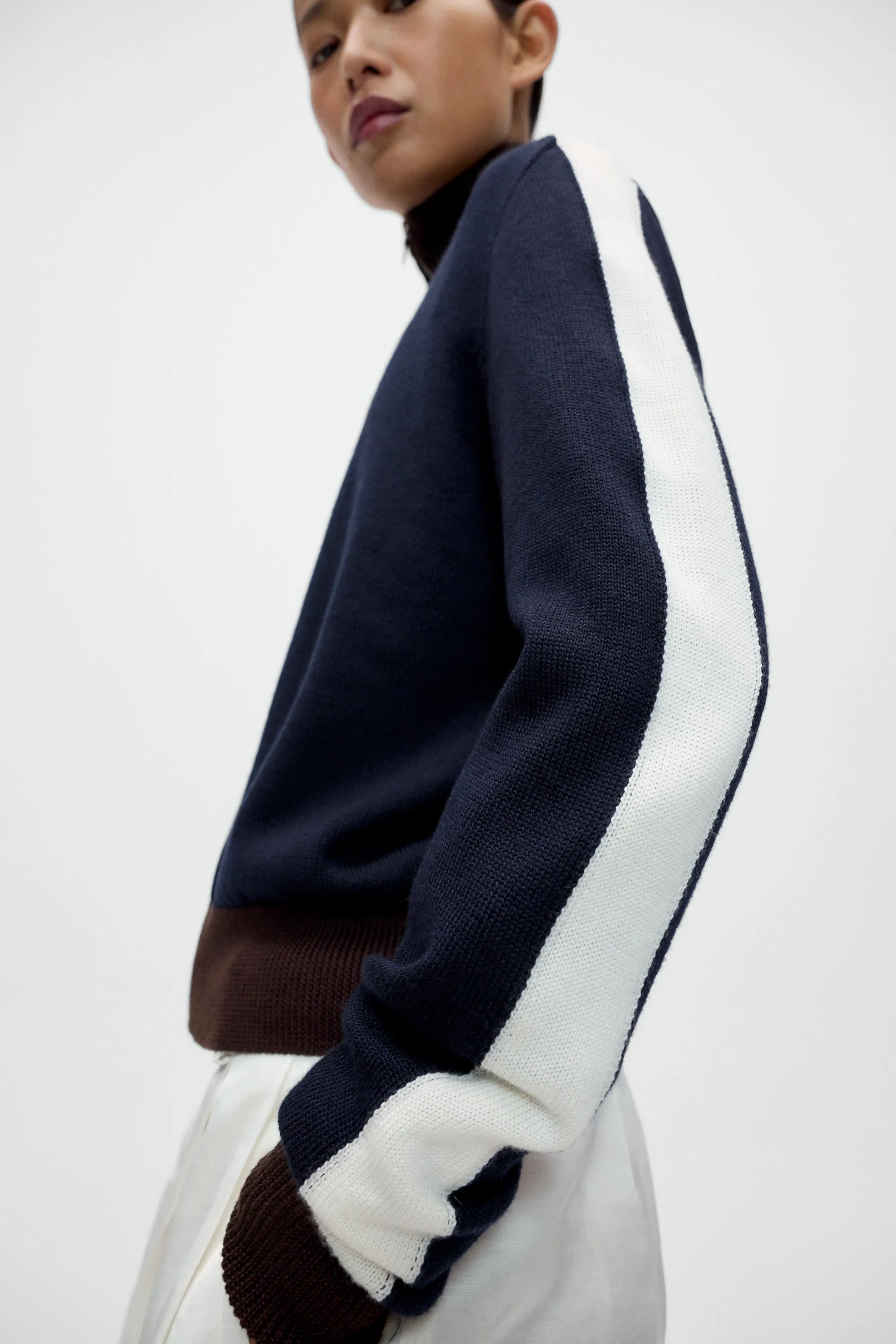 MERINO WOOL SPORTY CARDIGAN sold by Cordera product image thumbnail 4