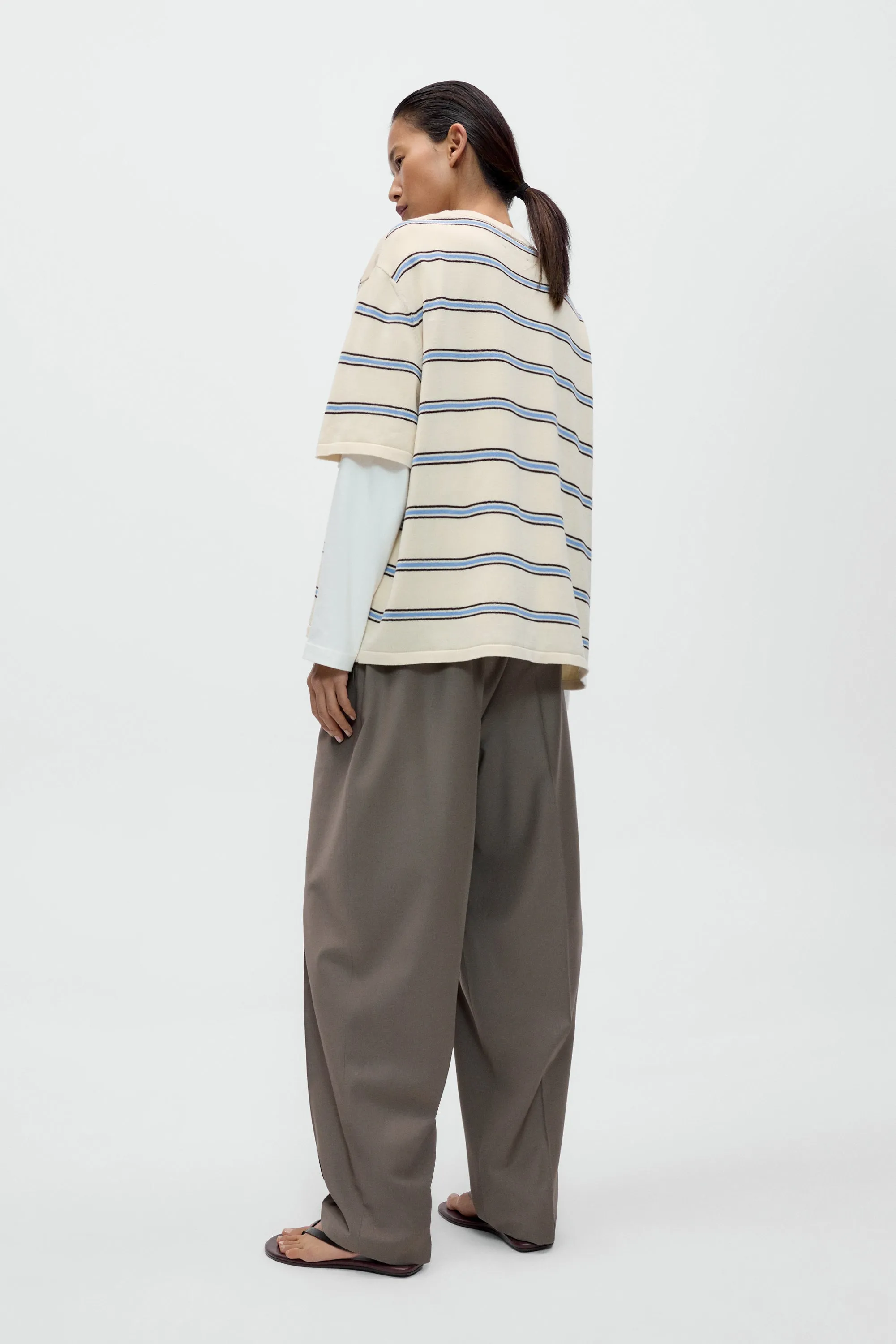 ORGANIC COTTON STRIPED T-SHIRT sold by Cordera product image thumbnail 3