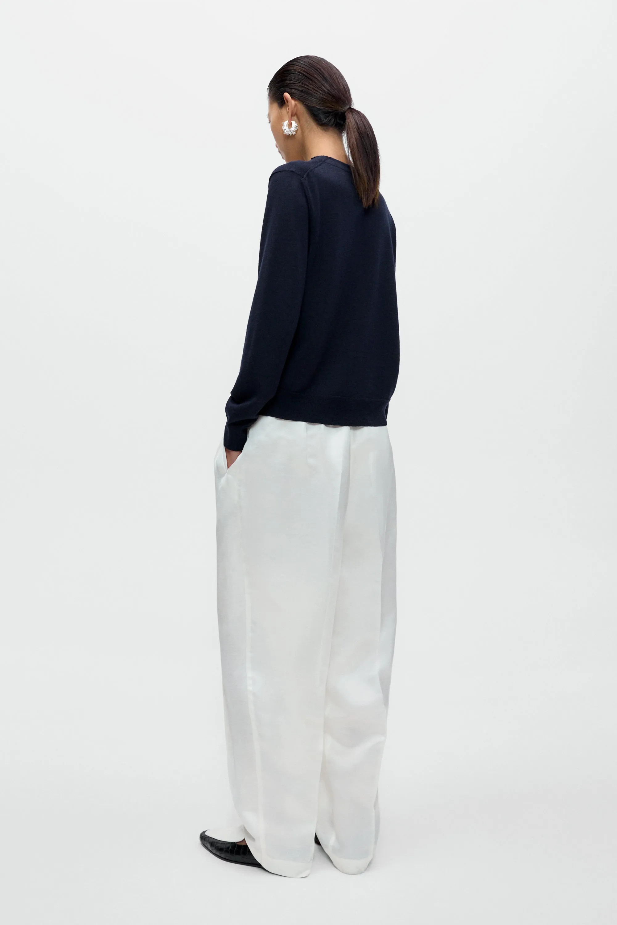 MERINO WOOL BUTTON CARDIGAN sold by Cordera product image thumbnail 3