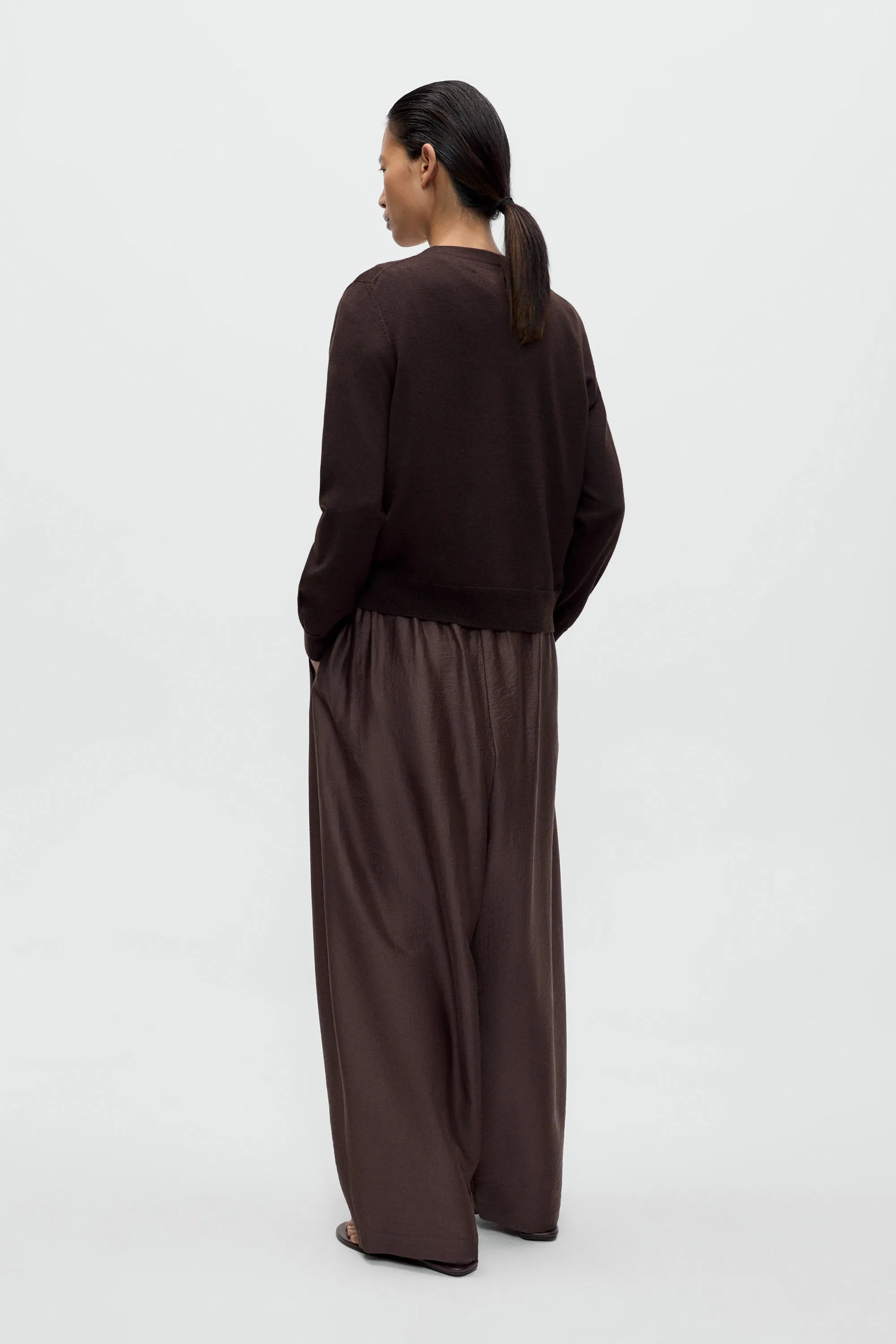 MERINO WOOL BUTTON CARDIGAN sold by Cordera product image thumbnail 3