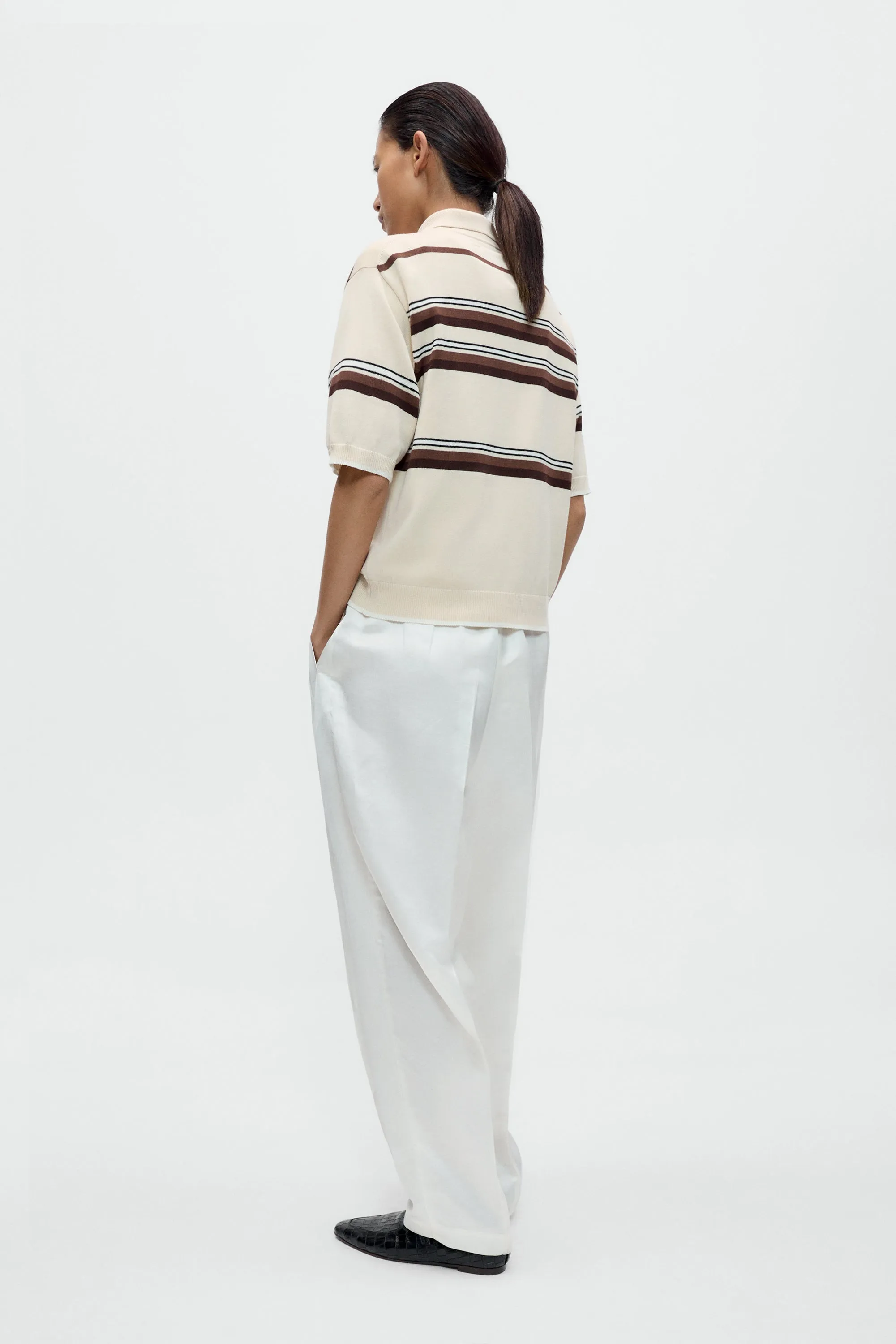 ORGANIC COTTON STRIPED POLO sold by Cordera product image thumbnail 3