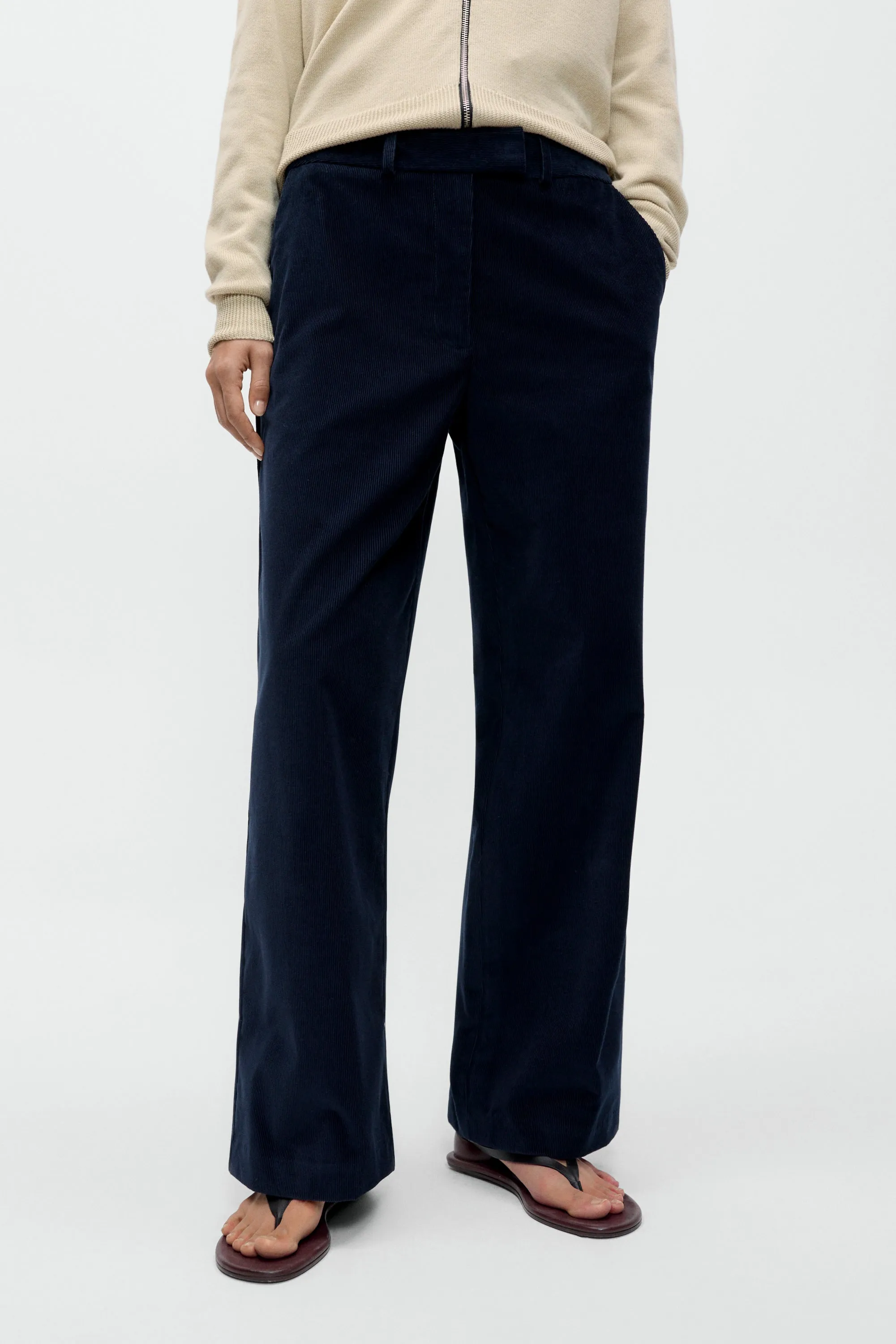 LOW RISE CORDUROY PANTS sold by Cordera product image thumbnail 2