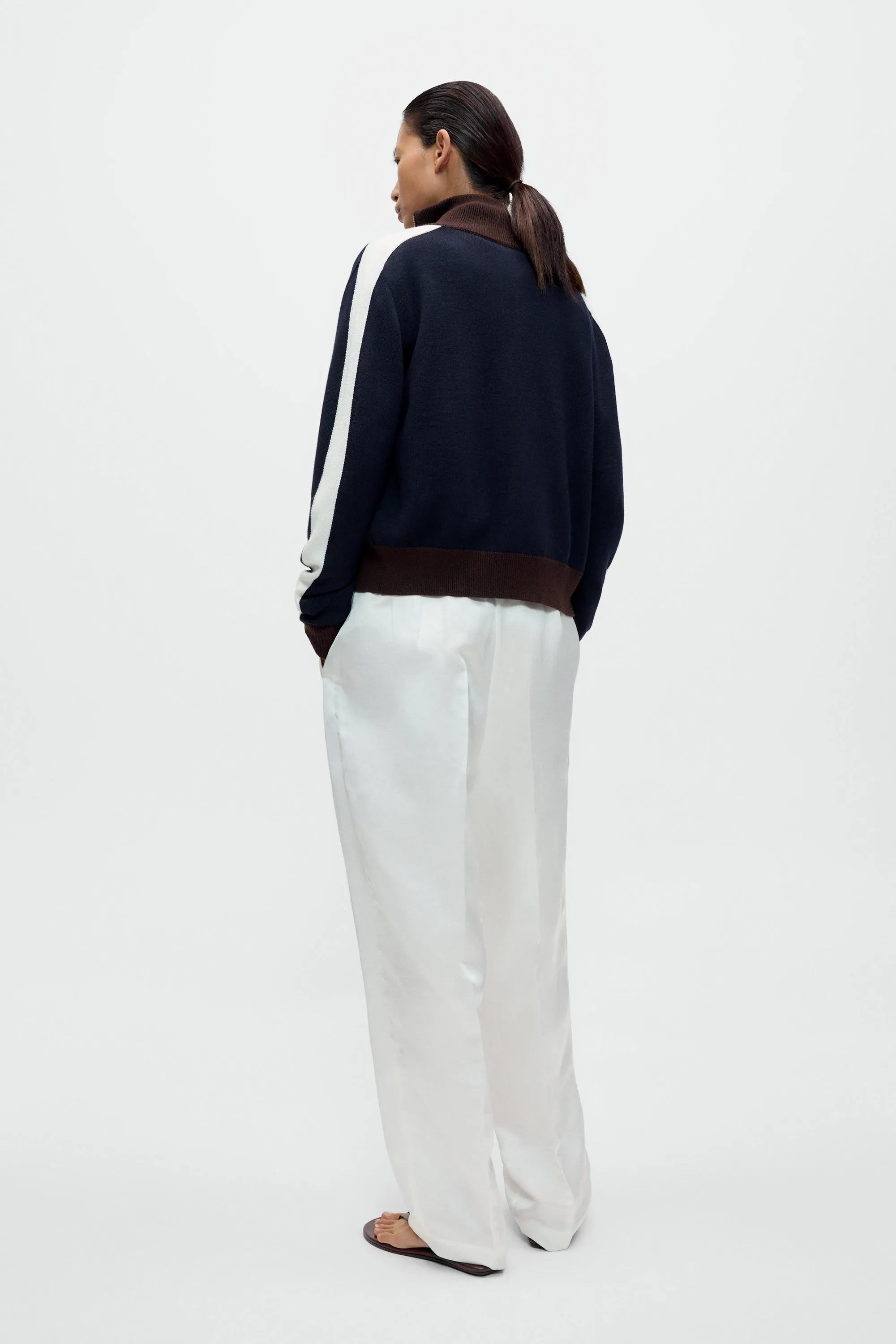 SATIN MASCULINE BARREL PANTS sold by Cordera product image thumbnail 3