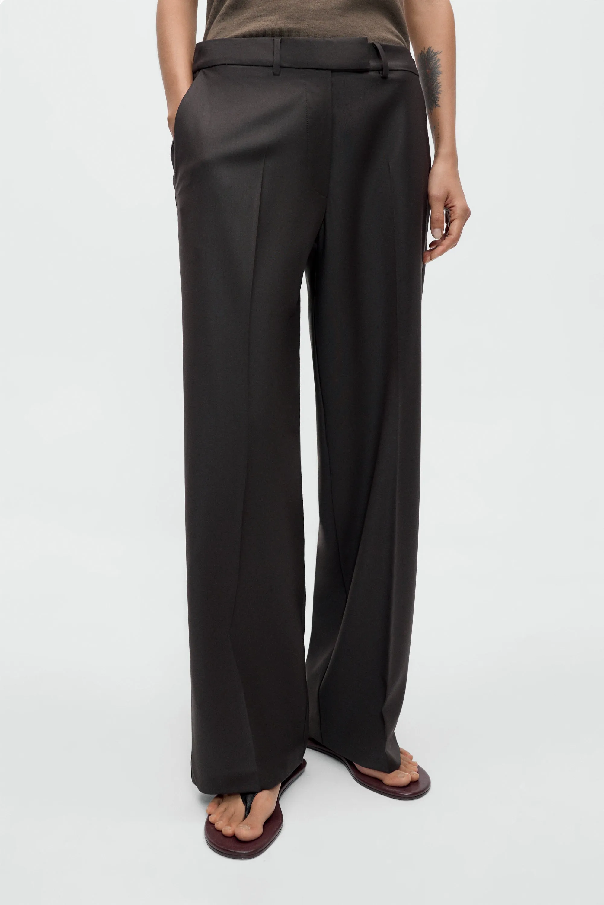 LOW RISE VIRGIN WOOL PANTS sold by Cordera product image thumbnail 2