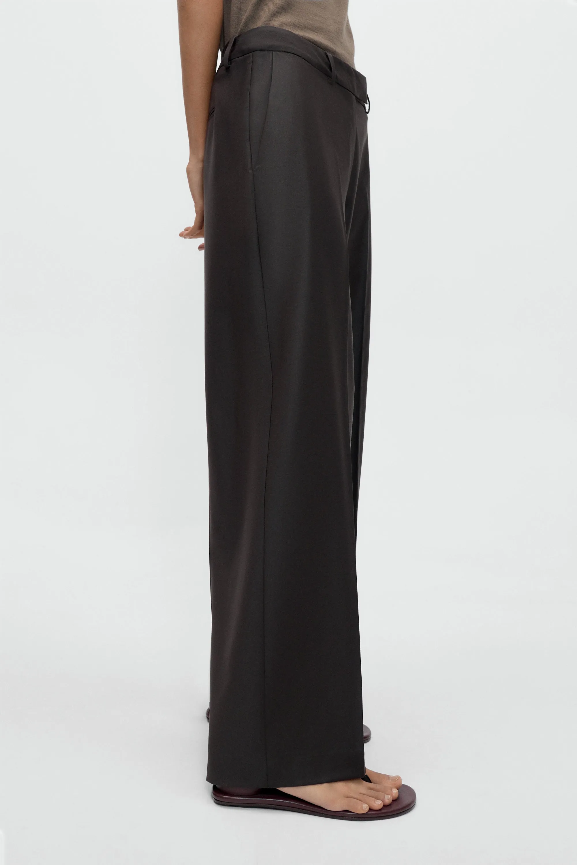 LOW RISE VIRGIN WOOL PANTS sold by Cordera product image thumbnail 4
