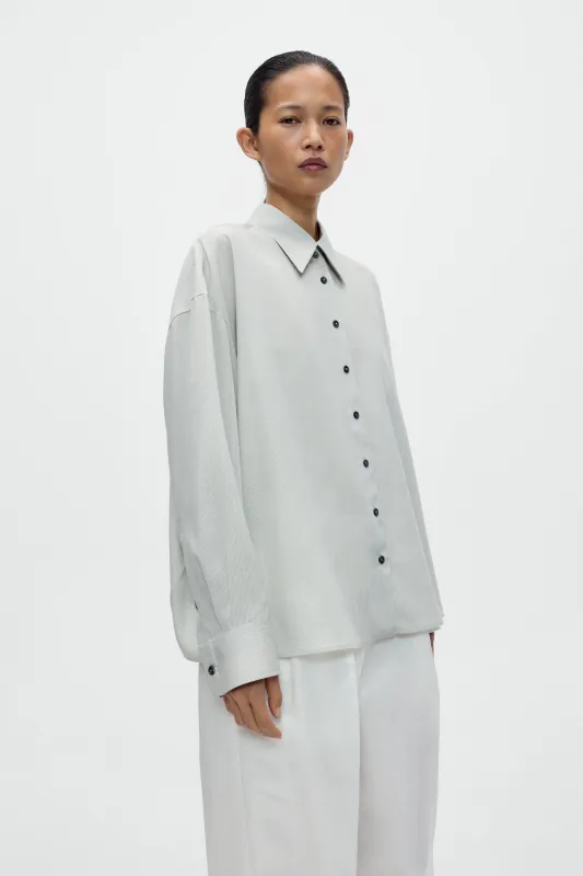 PINSTRIPED OVERSIZED SHIRT made by Cordera