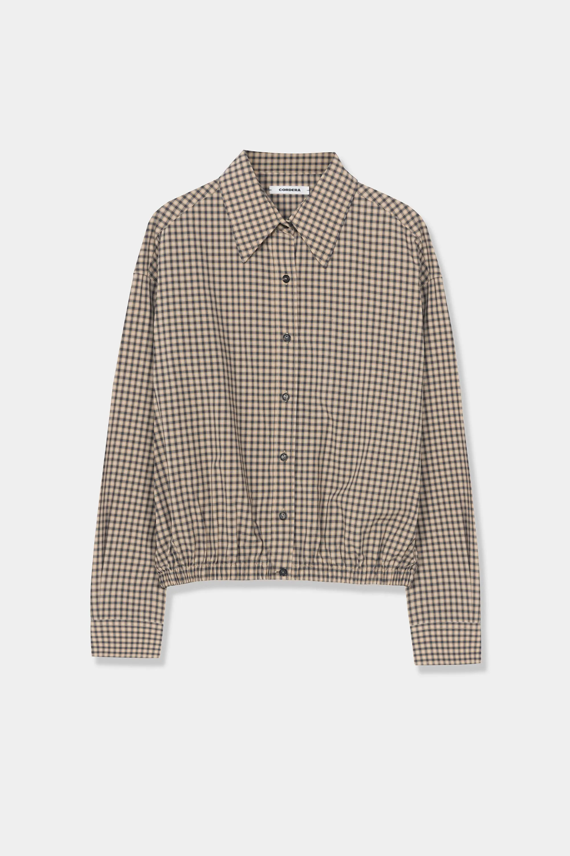 CHECKED BOMBER SHIRT sold by Cordera product image thumbnail 5